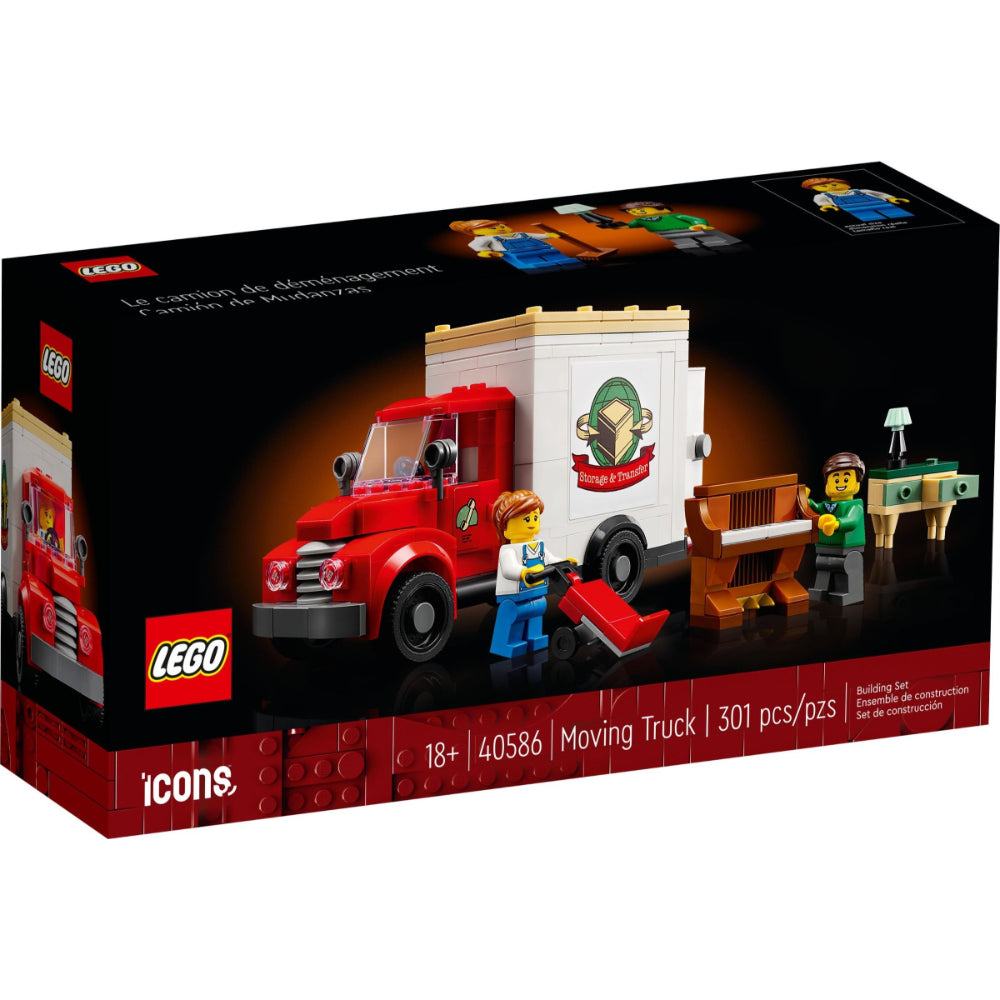 Moving Truck 40586 | Icons | LEGO