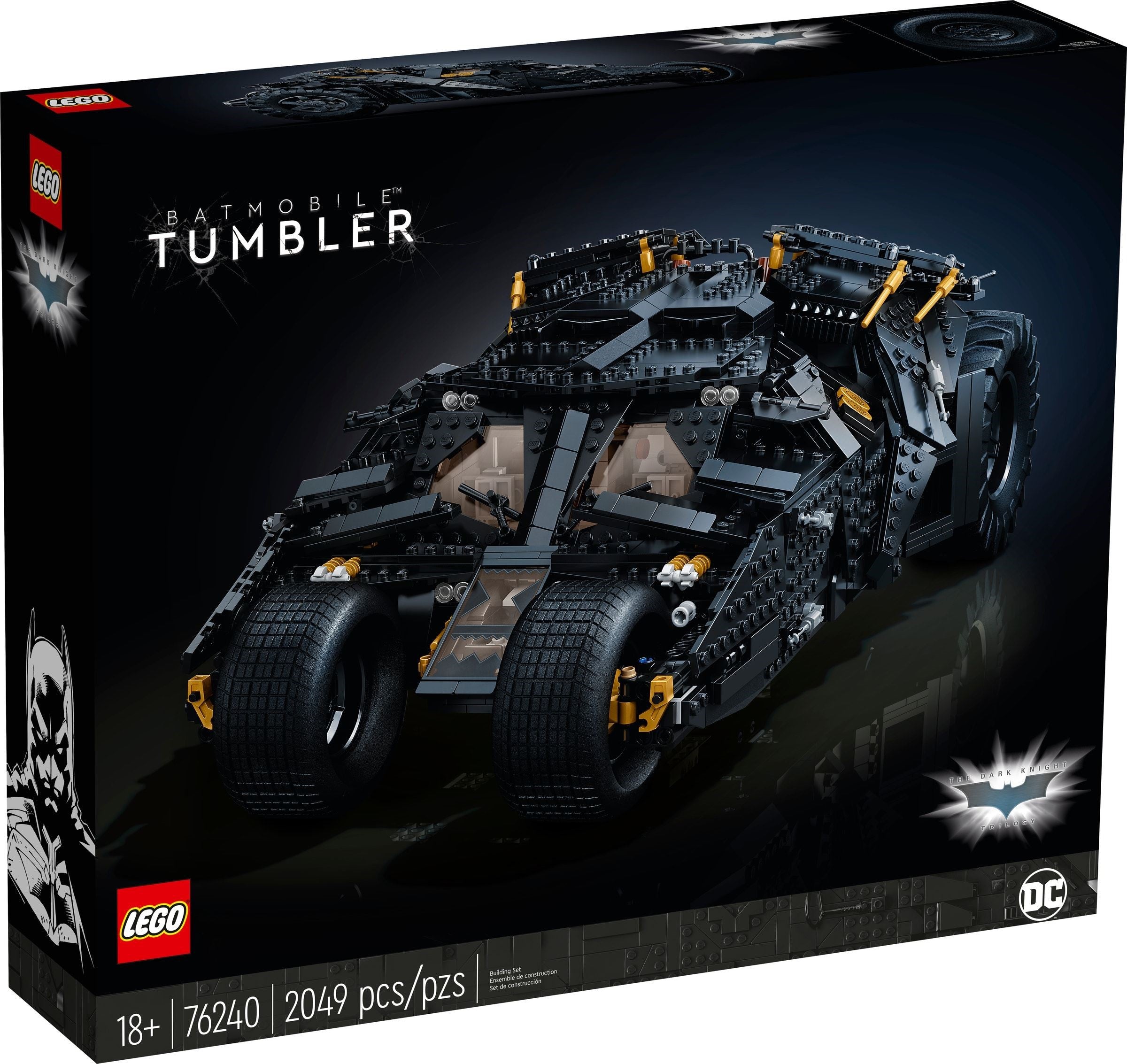 Batman Batmobile Tumbler 76240 | Marvel Super Heroes | LEGO