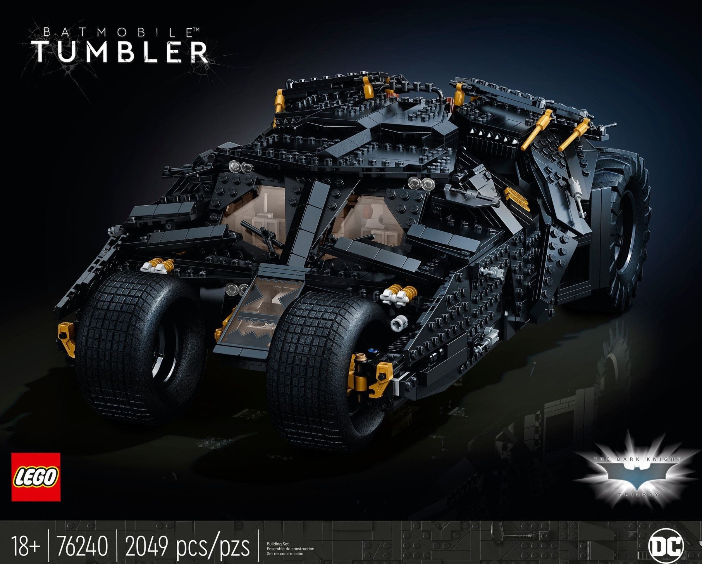 Batman Batmobile Tumbler 76240 | Marvel Super Heroes | LEGO