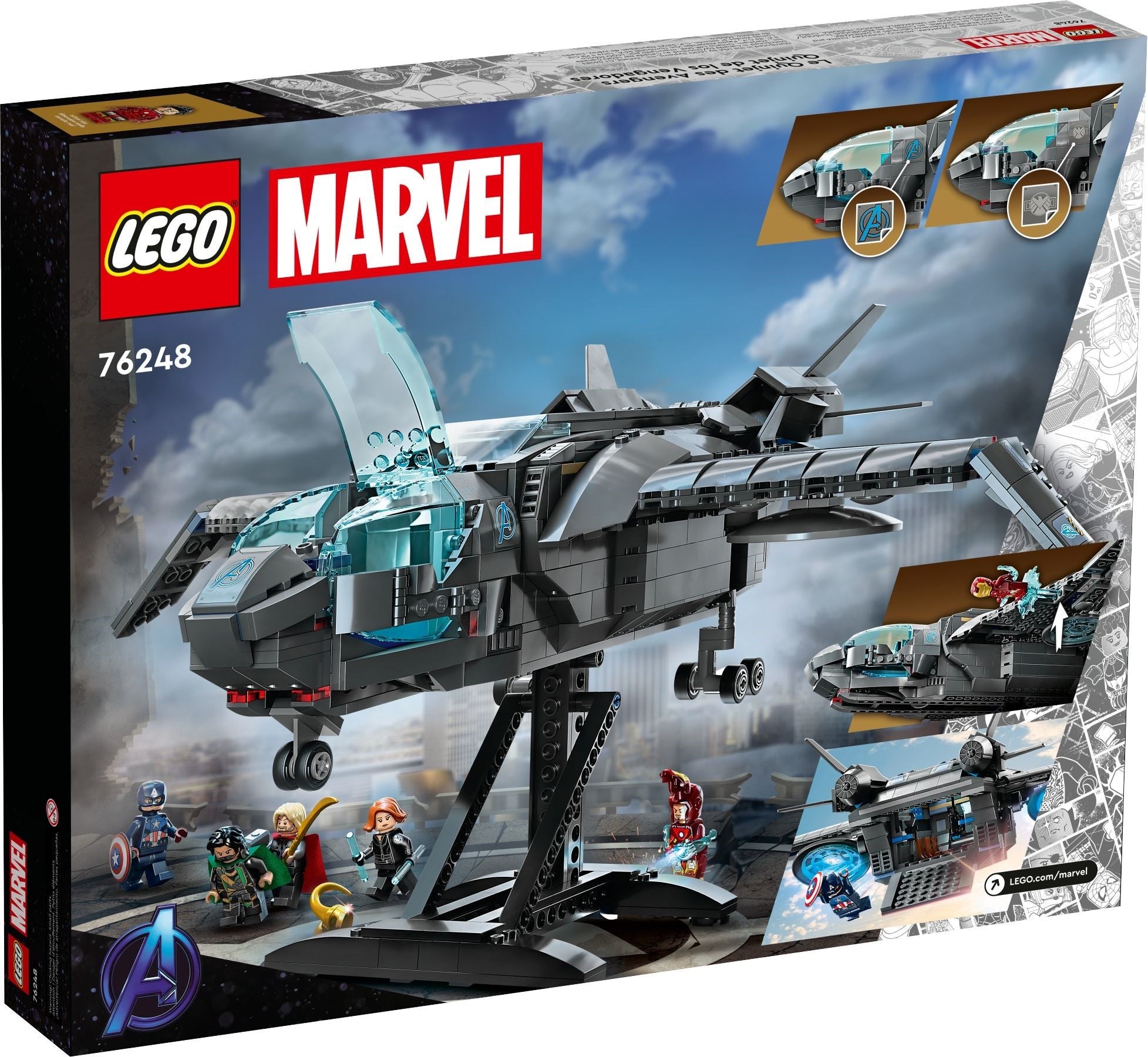 The Avengers Quinjet 76248 | Marvel Super Heroes | LEGO – image 12