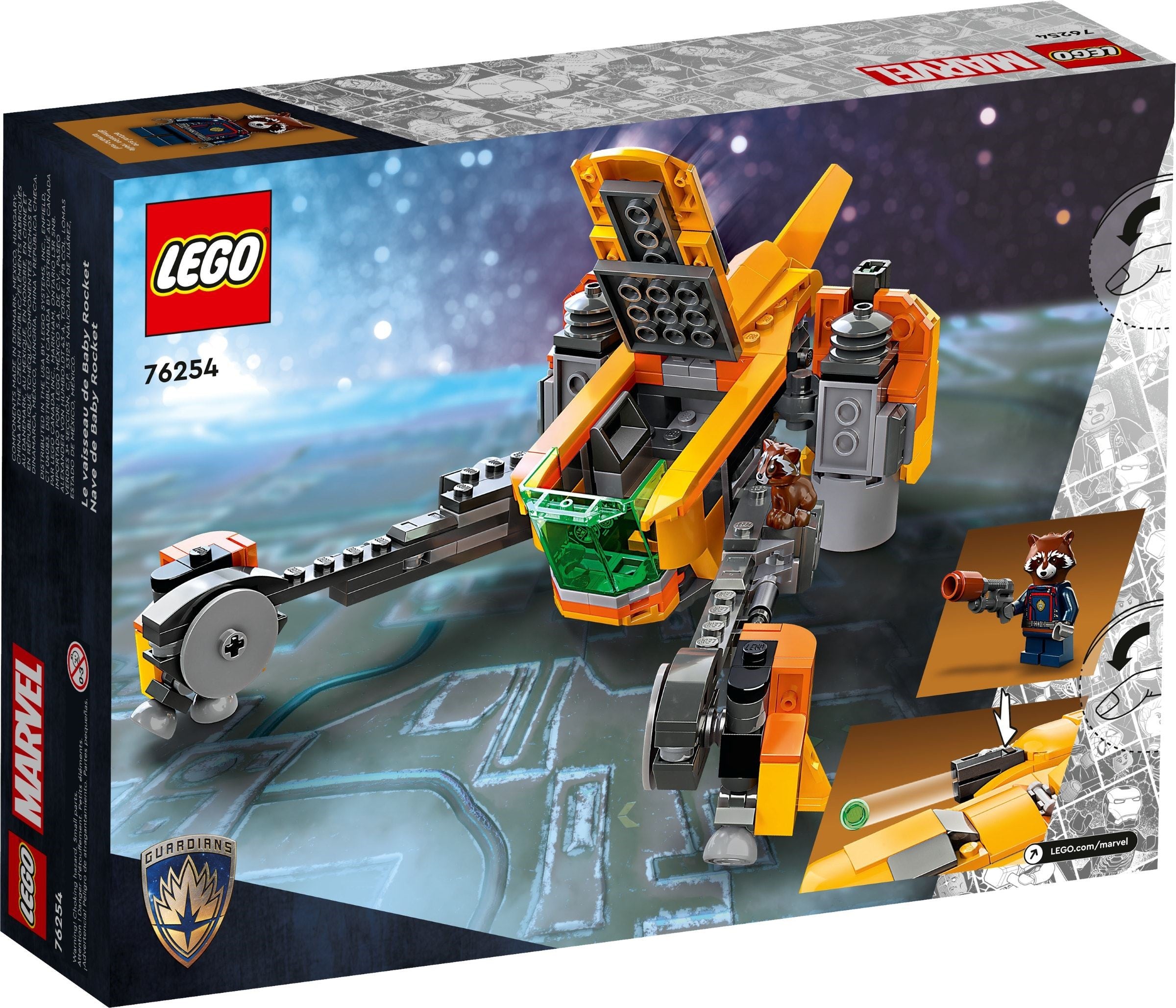 Baby Rocket's Ship 76254 | Marvel Super Heroes | LEGO – image 7