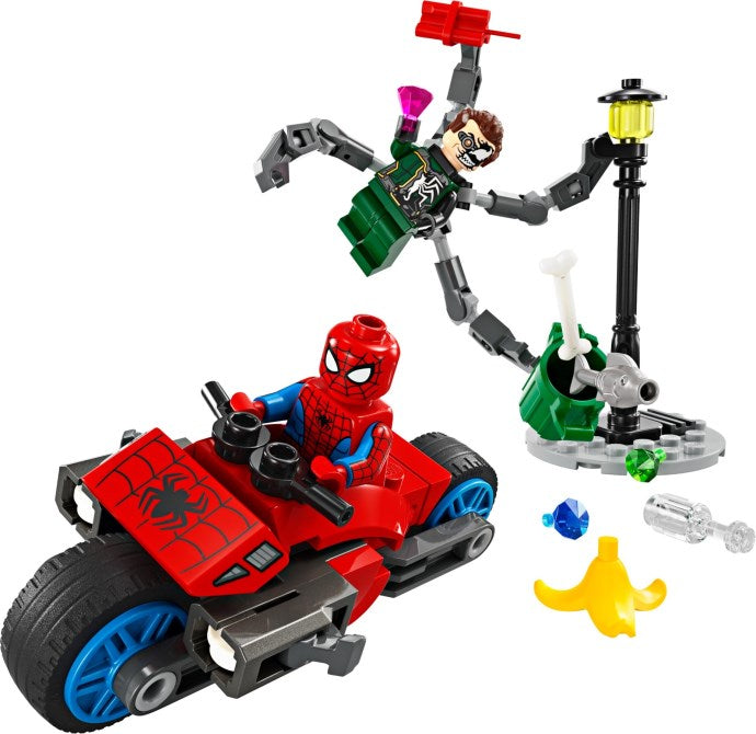 Motorcycle Chase: Spider-Man vs. Doc Ock 76275 | Marvel Super Heroes | LEGO