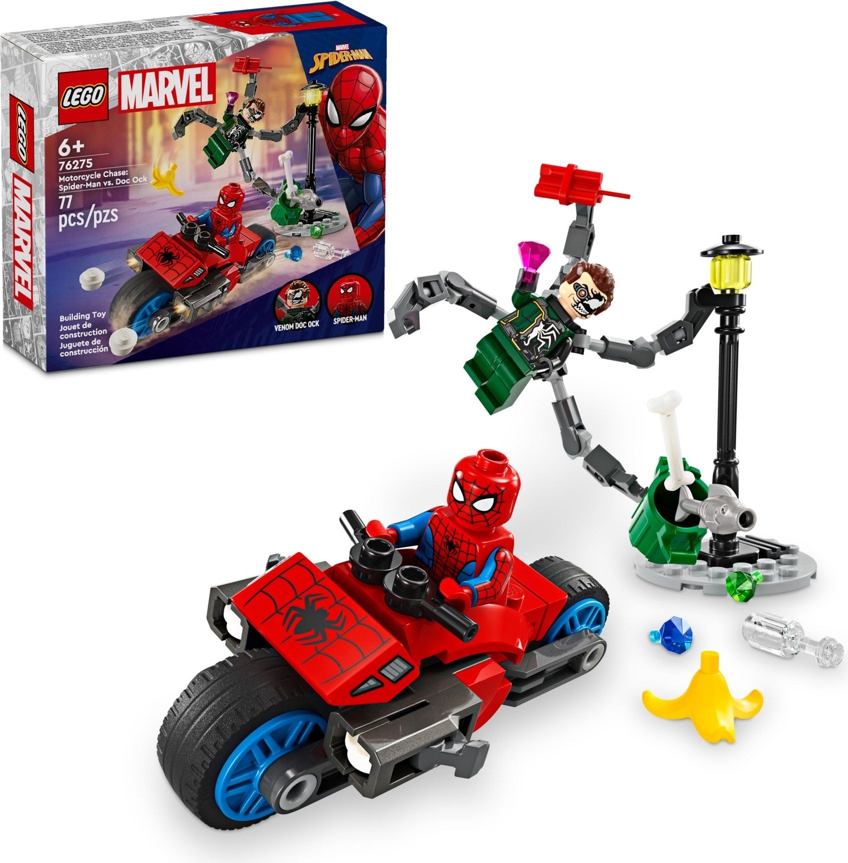 Motorcycle Chase: Spider-Man vs. Doc Ock 76275 | Marvel Super Heroes | LEGO – image 2