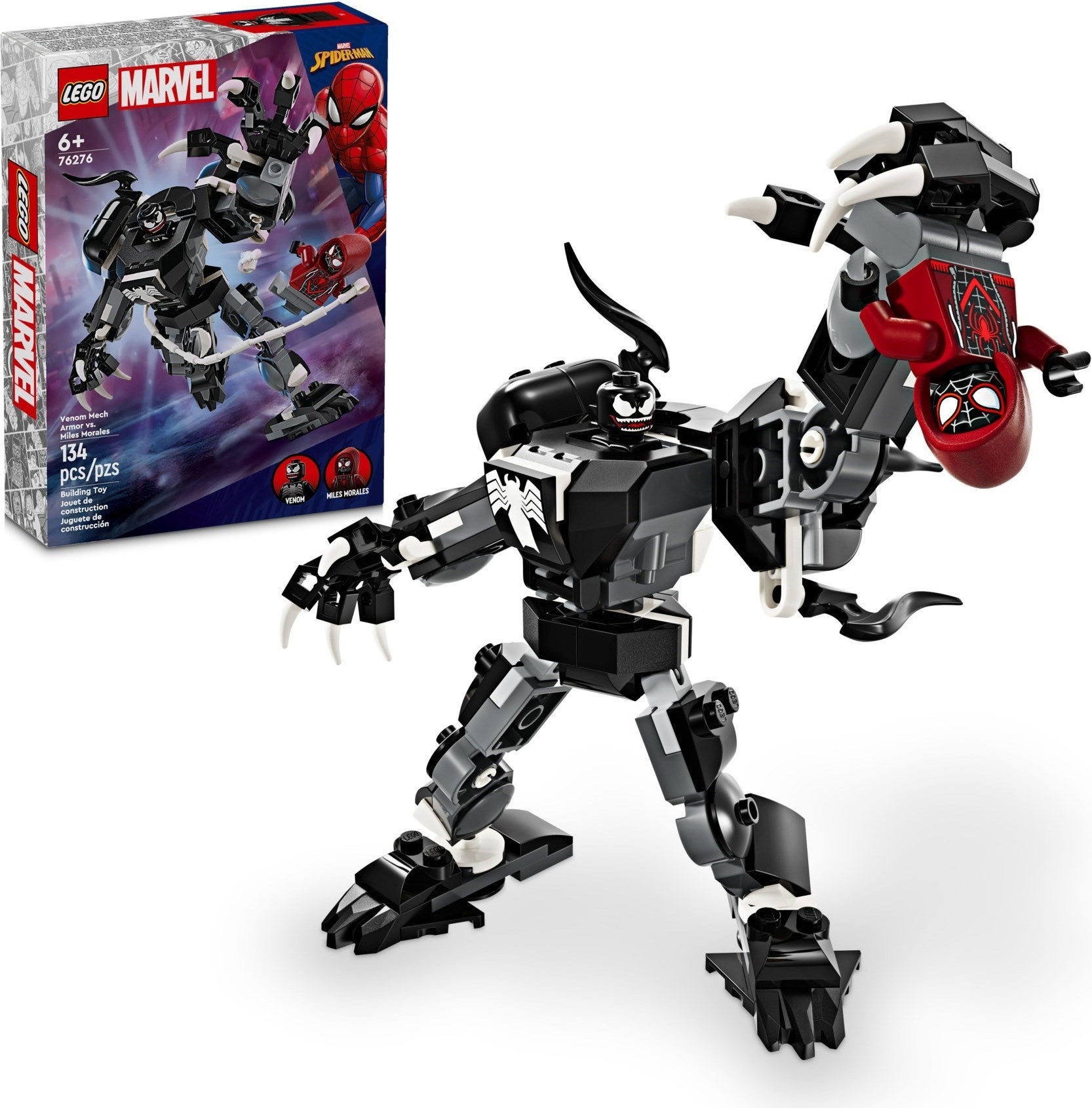 Venom Mech Armor vs. Miles Morales 76276 | Marvel Super Heroes | LEGO – image 2