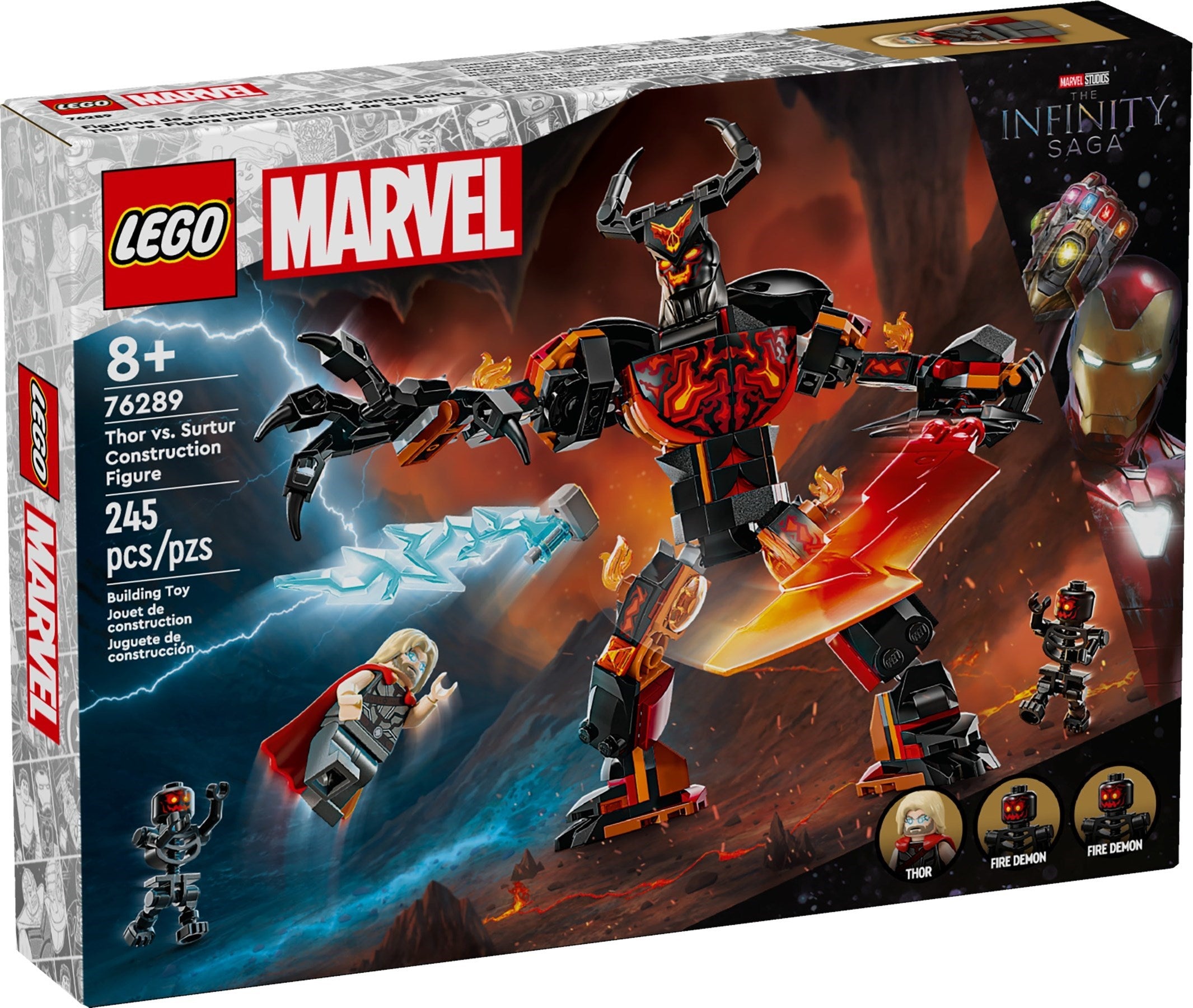 Thor vs. Surtur Construction Figure 76289 | Marvel Super Heroes | LEGO – image 2