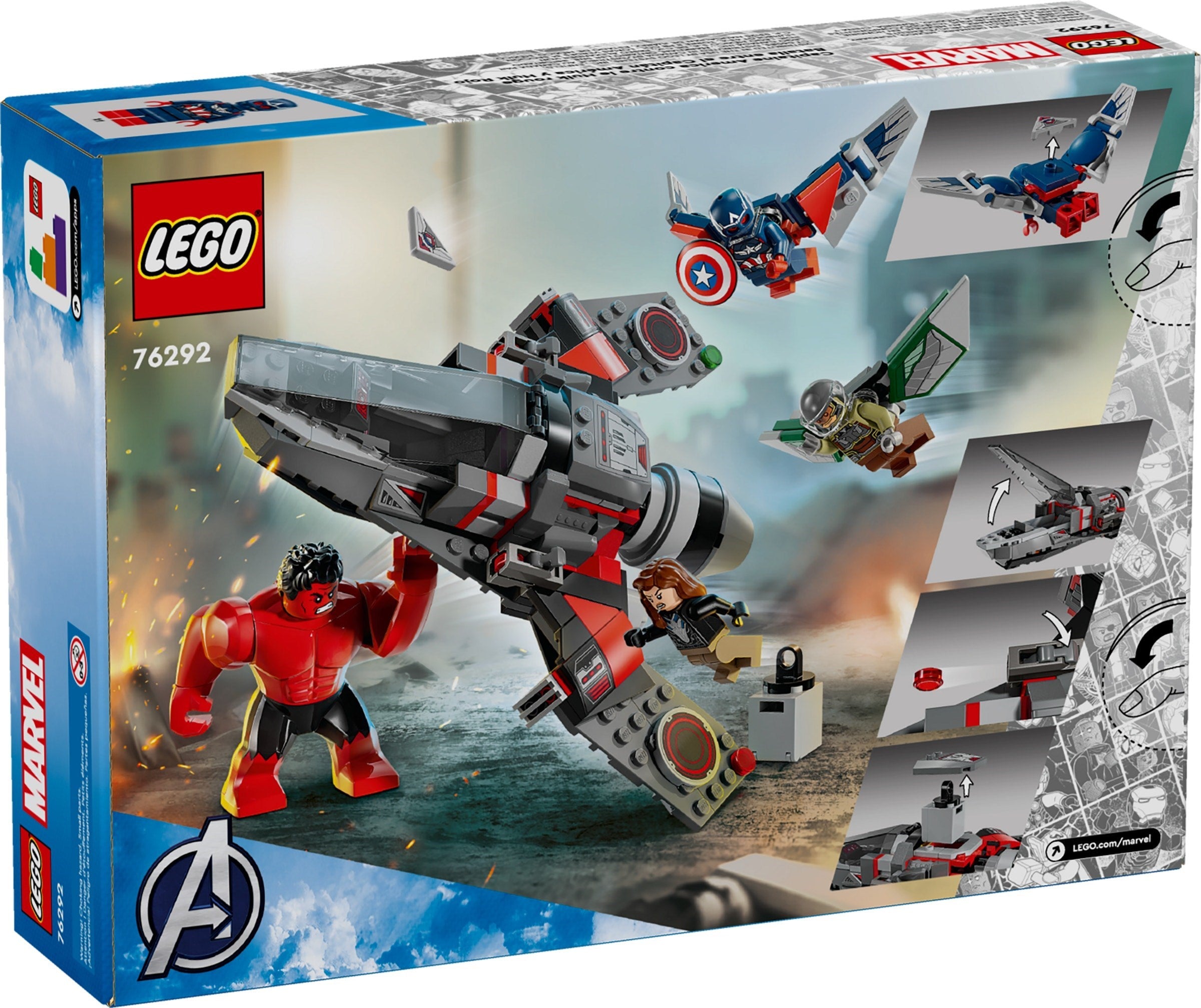 Captain America vs. Red Hulk Battle 76292 | Marvel Super Heroes | LEGO – image 2