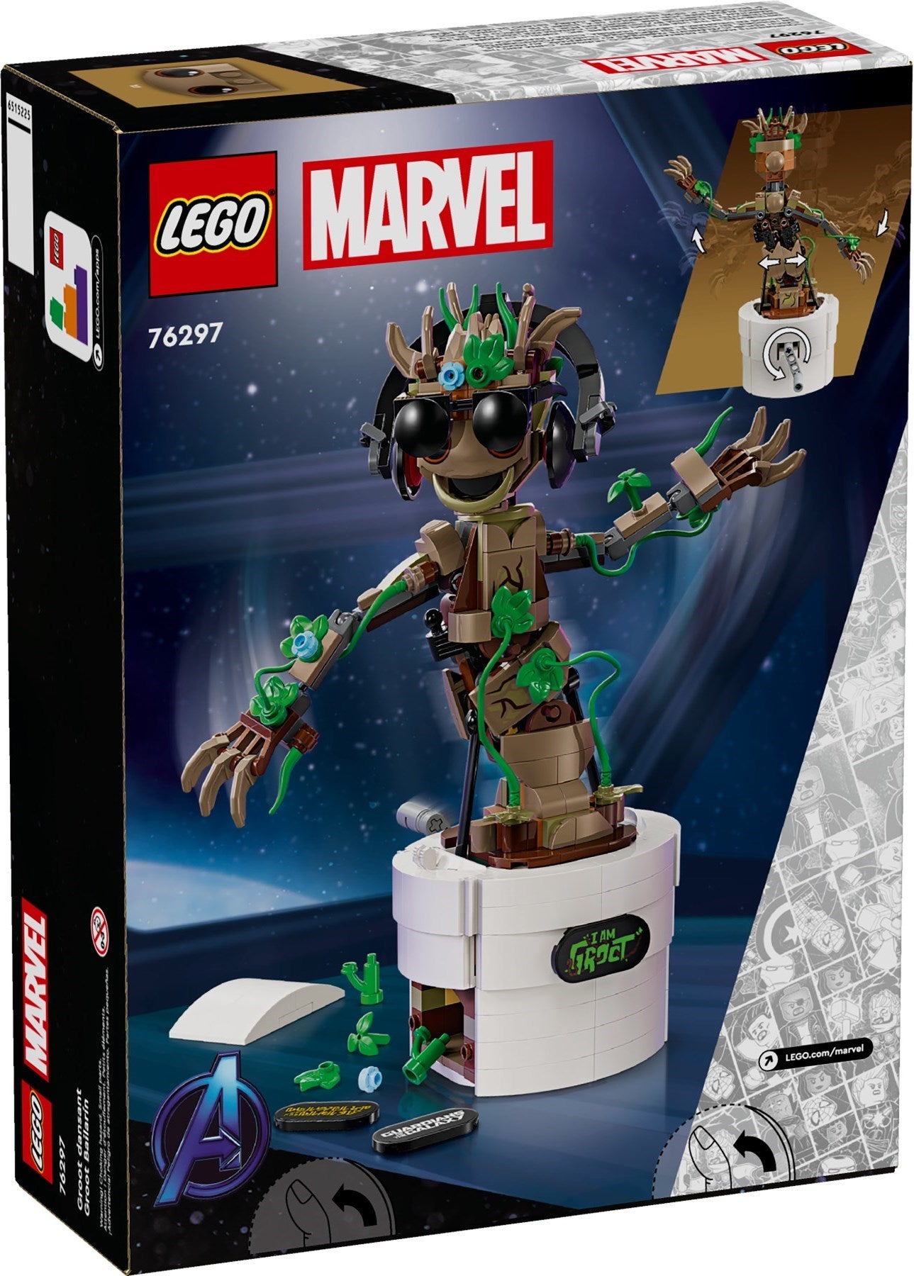 Dancing Groot 76297 | Marvel Super Heroes | LEGO – image 3
