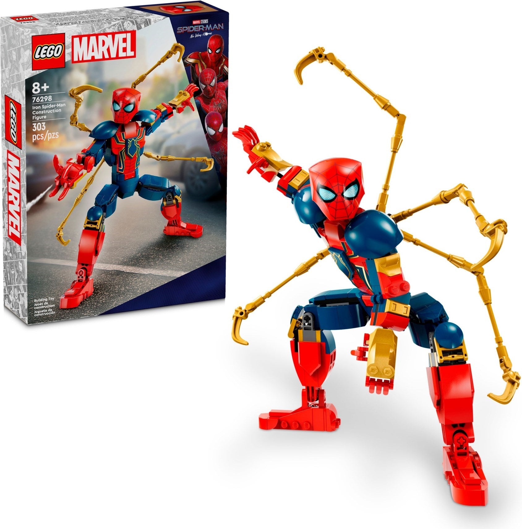 Iron Spider-Man Construction Figure 76298 | Marvel Super Heroes | LEGO – image 2