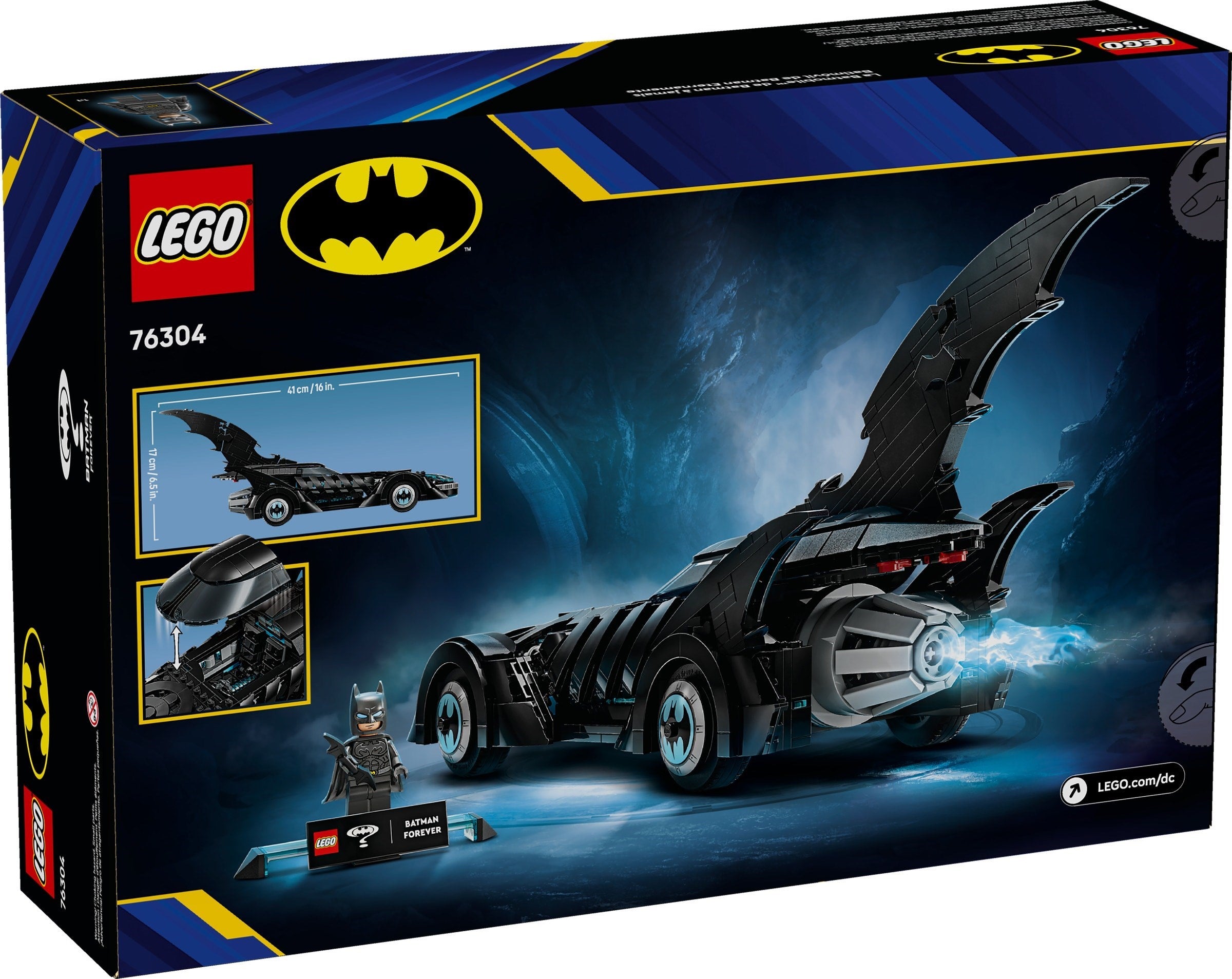 Batman Forever Batmobile 76304 | DC Comics Super Heroes | LEGO – image 2