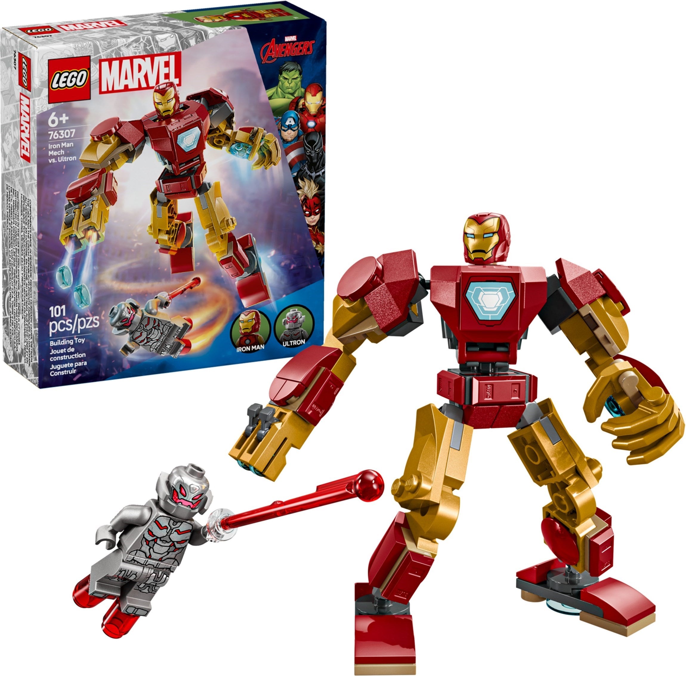 Iron Man Mech vs. Ultron 76307 | Marvel Super Heroes | LEGO – image 3