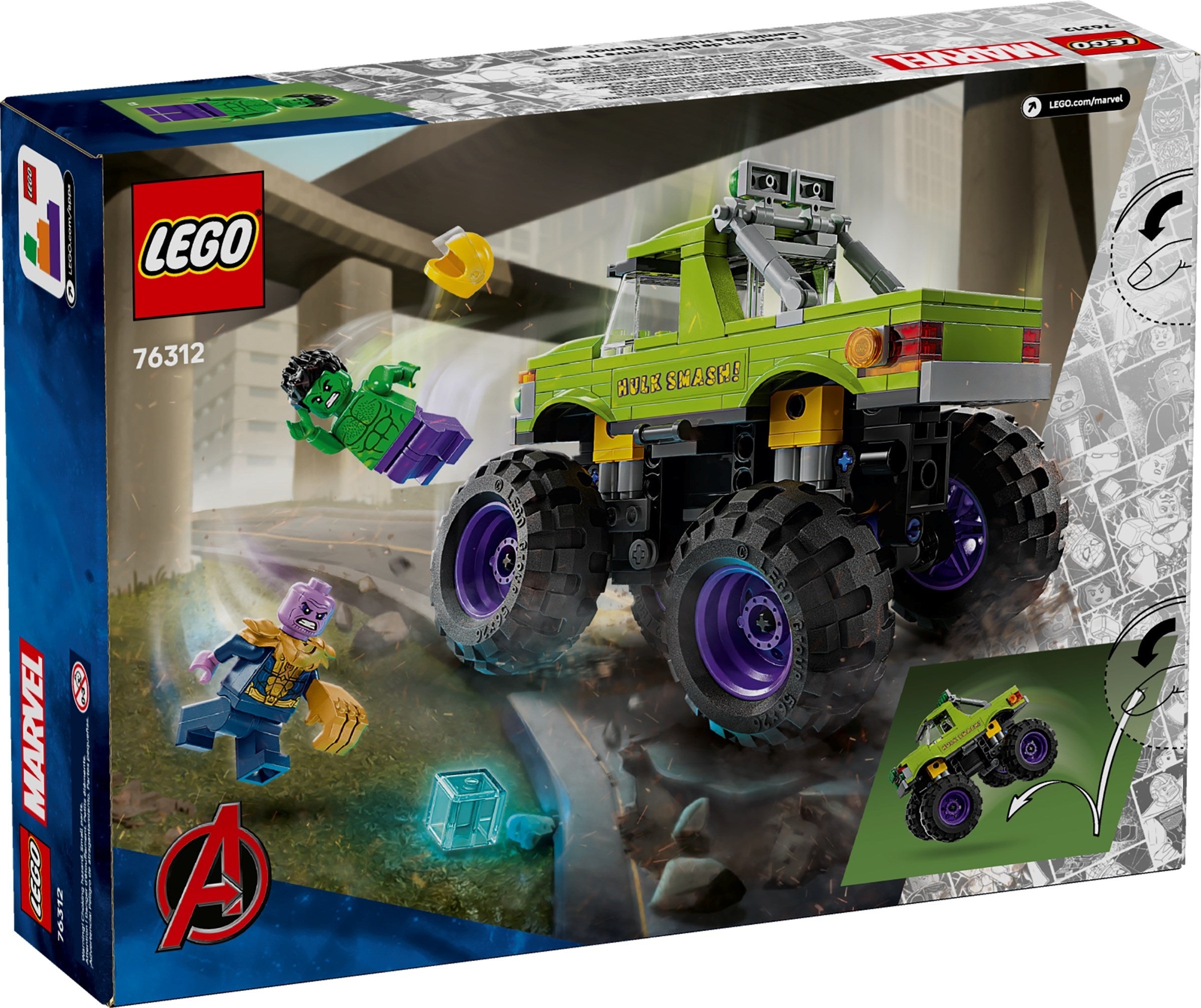 The Hulk Vs Thanos 76312 | Marvel-Avengers New Release | LEGO