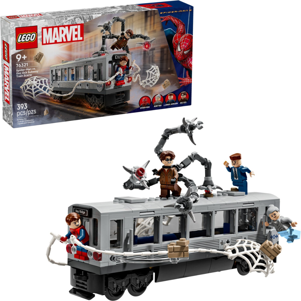 Spider-Man Vs Doc Ock Subway Train Scene 76321 | Marvel New Release | LEGO