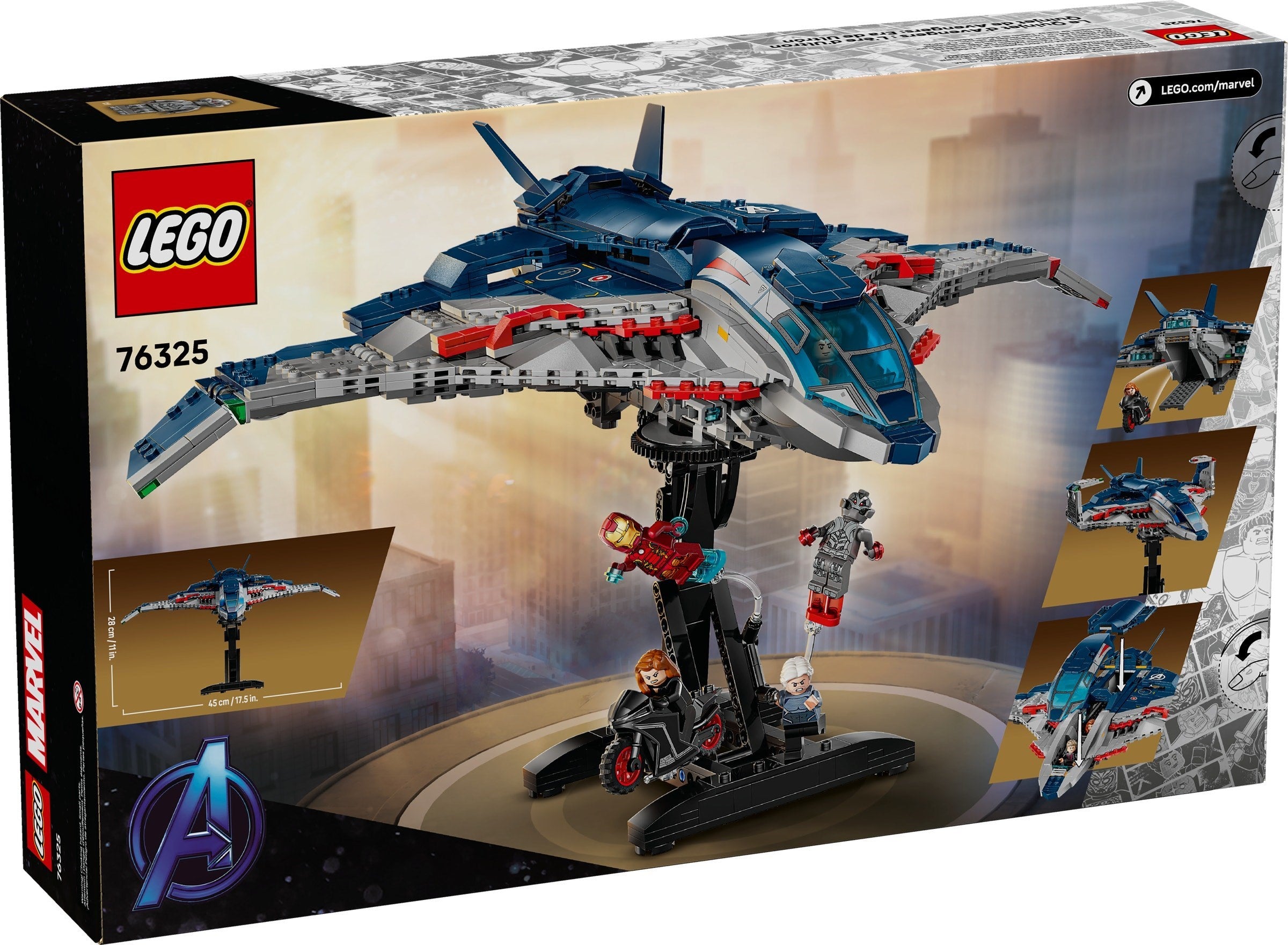 Avengers: Age of Ultron Quinjet 76325 | Marvel Super Heroes | LEGO – image 2