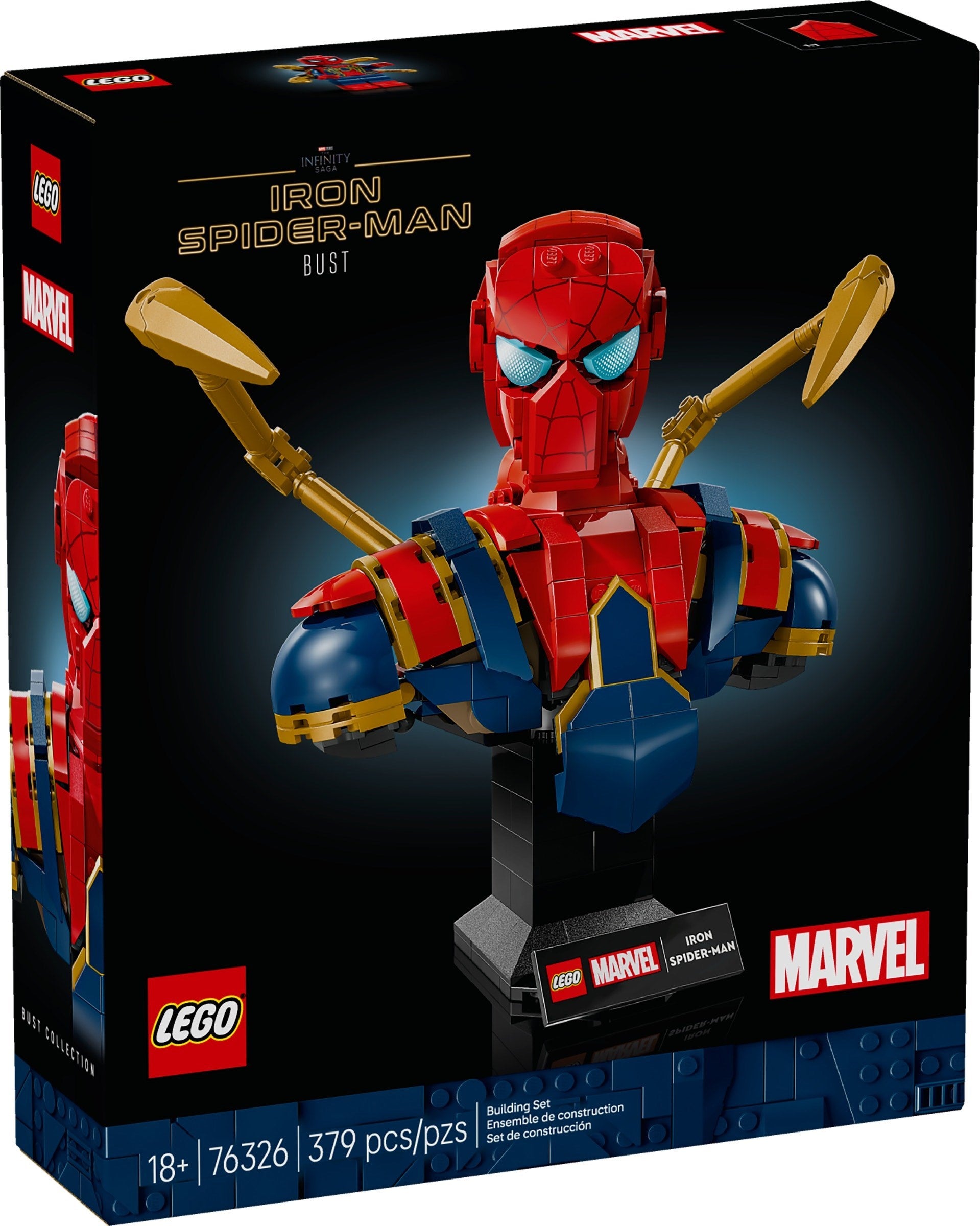 Iron Spider-Man Bust 76326 | Marvel Super Heroes | LEGO – image 3