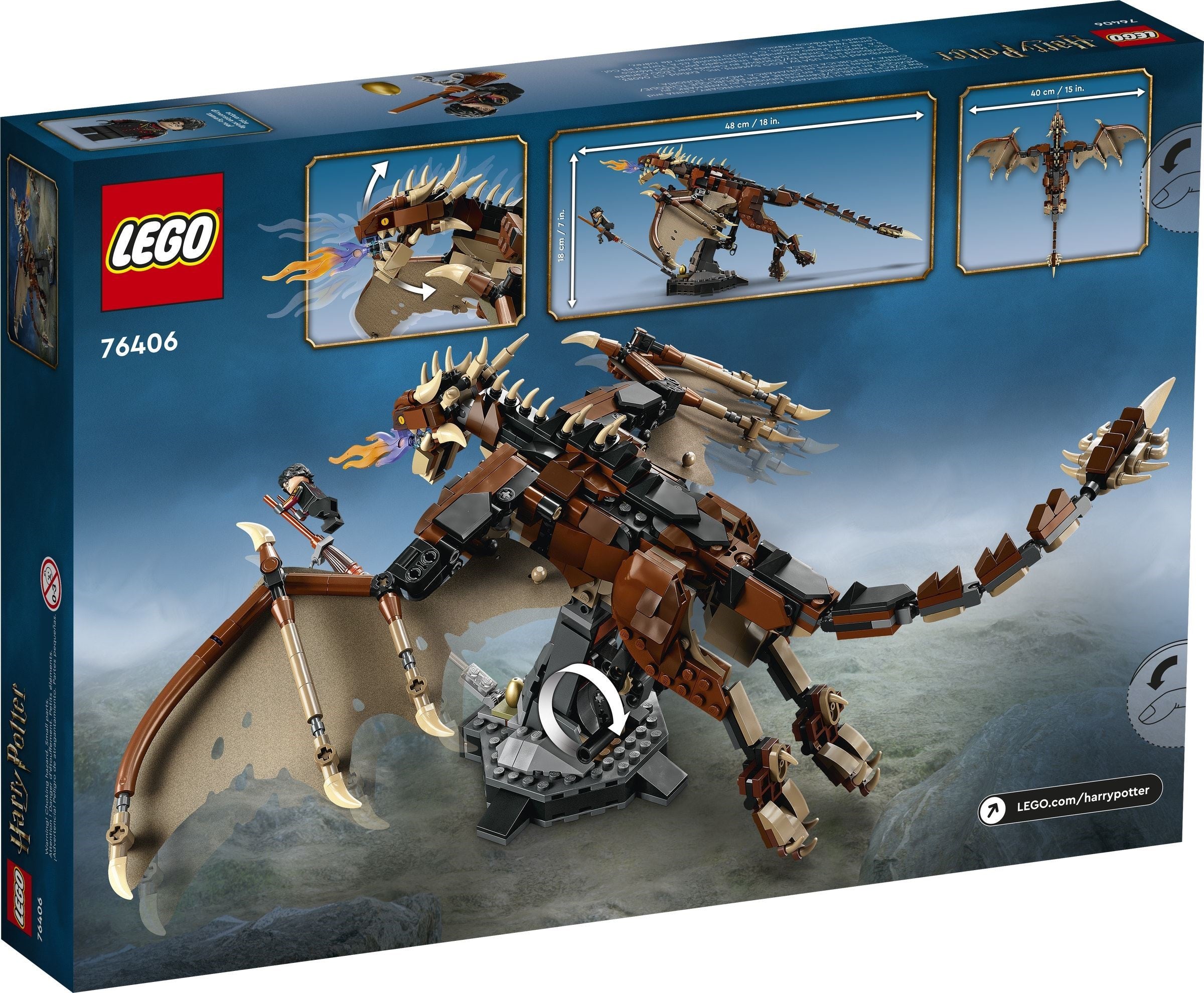 Hungarian Horntail Dragon 76406 | Harry Potter | LEGO – image 7