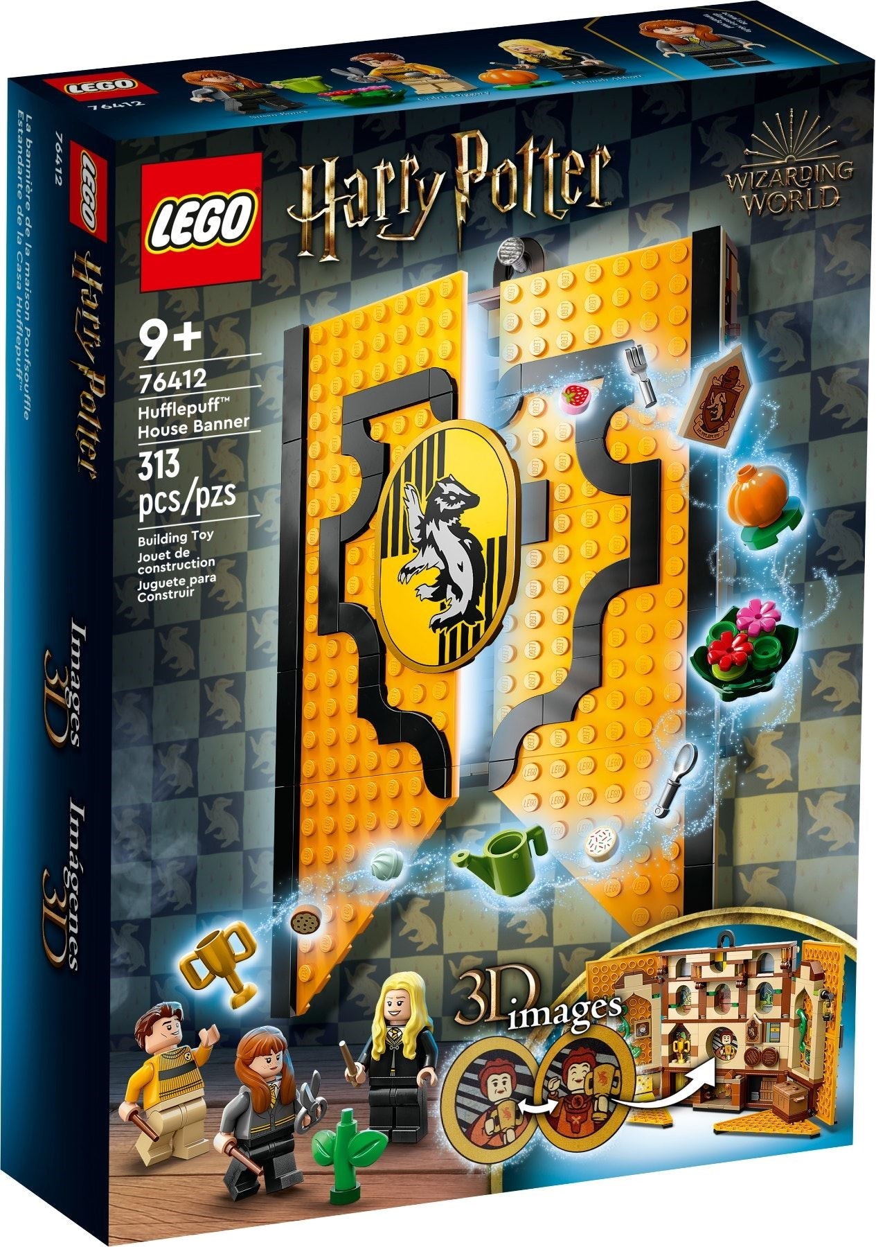 Hufflepuff House Banner 76412 | Harry Potter | LEGO