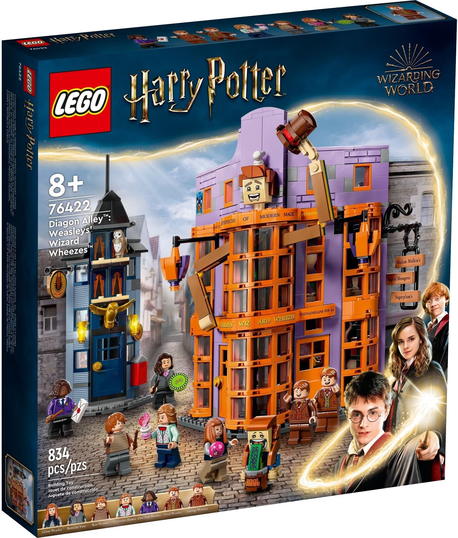 Diagon Alley: Weasleys' Wizard Wheezes 76422 | Harry Potter | LEGO – image 2