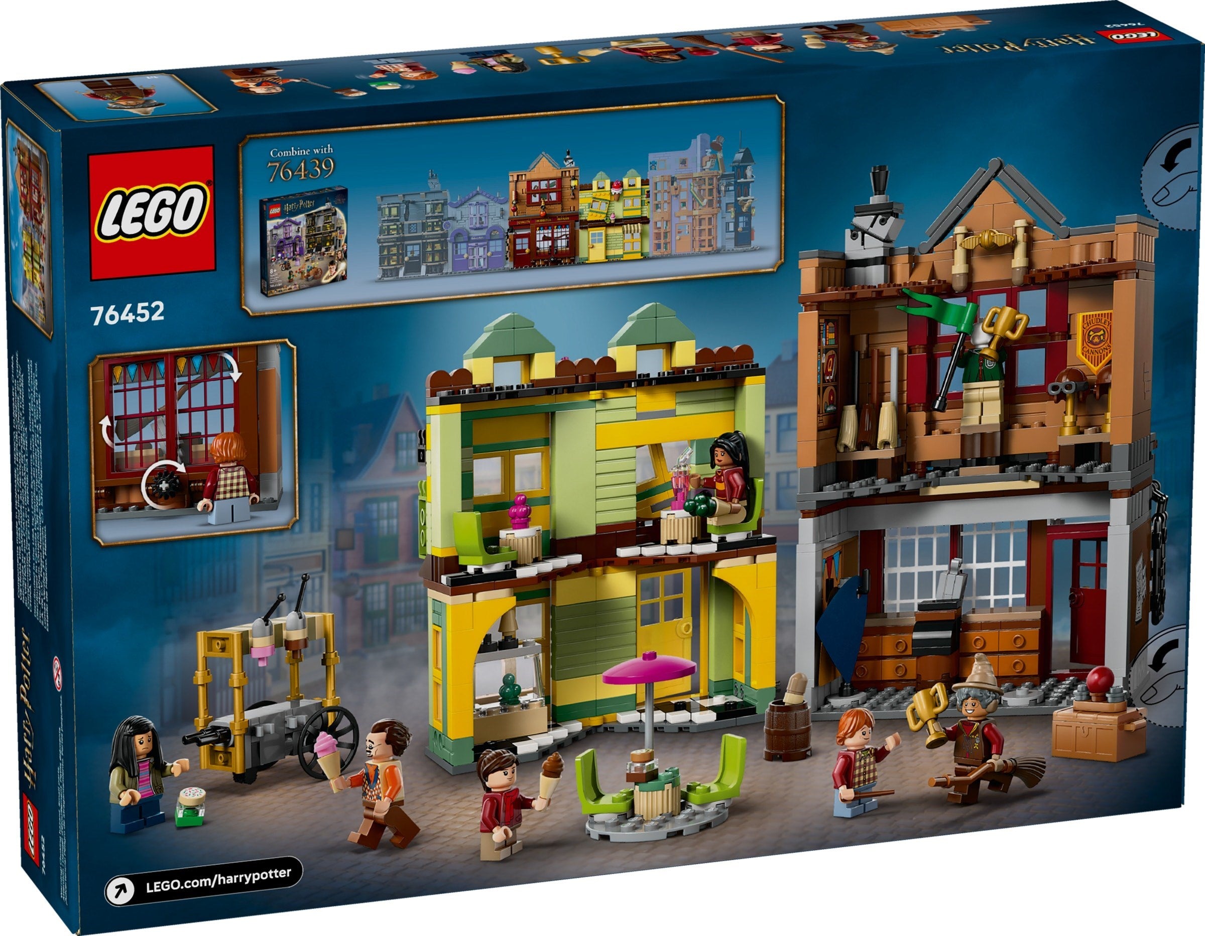 Quality Quidditch Supplies & Ice Cream Parlour 76452 | Harry Potter | LEGO – image 2