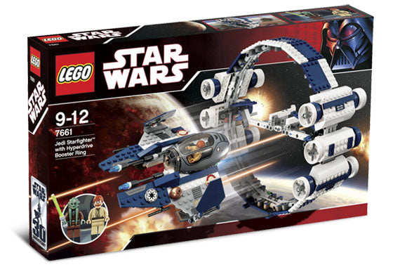 Jedi Starfighter with Hyperdrive Booster Ring 7661 | Star Wars | LEGO (image 3)