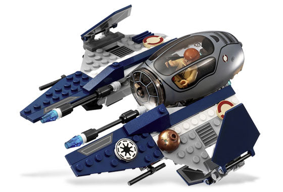 Jedi Starfighter with Hyperdrive Booster Ring 7661 | Star Wars | LEGO (image 4)
