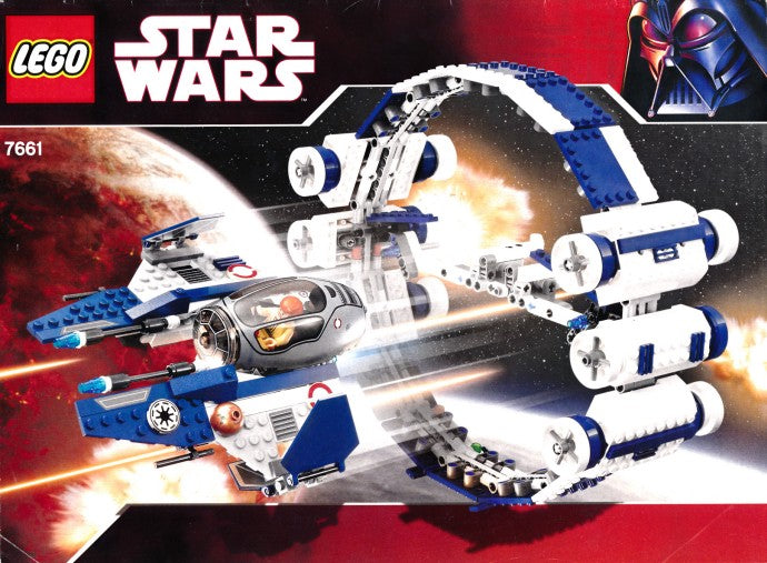 Jedi Starfighter with Hyperdrive Booster Ring 7661 | Star Wars | LEGO