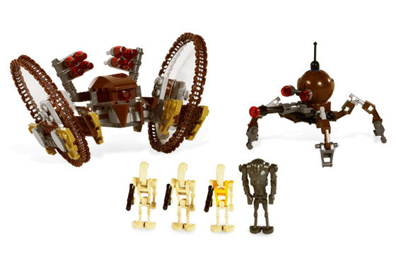 Hailfire Droid & Spider Droid 7670 | Star Wars | LEGO (image 2)