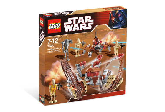 Hailfire Droid & Spider Droid 7670 | Star Wars | LEGO (image 3)