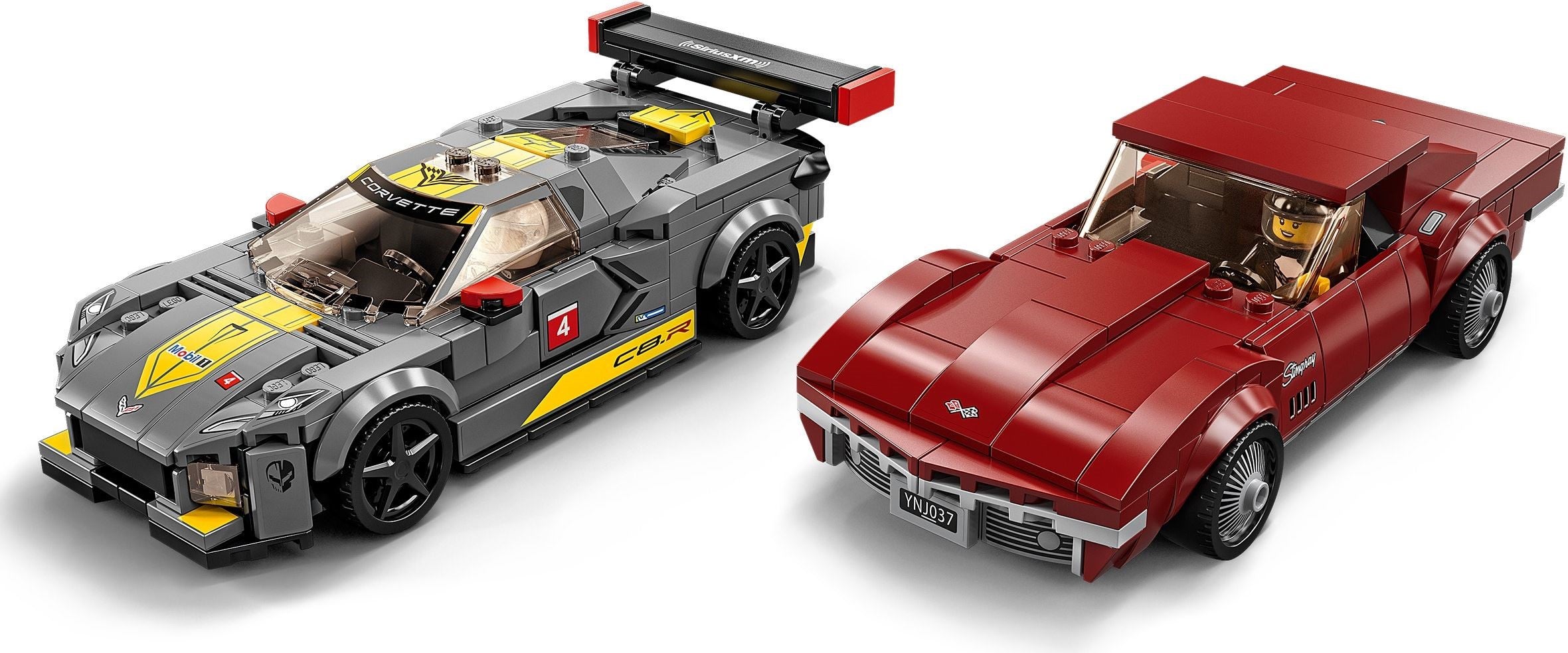 Chevrolet Corvette C8.R Race Car and 1968 Chevrolet Corvette 76903 | Speed Champions | LEGO – image 5