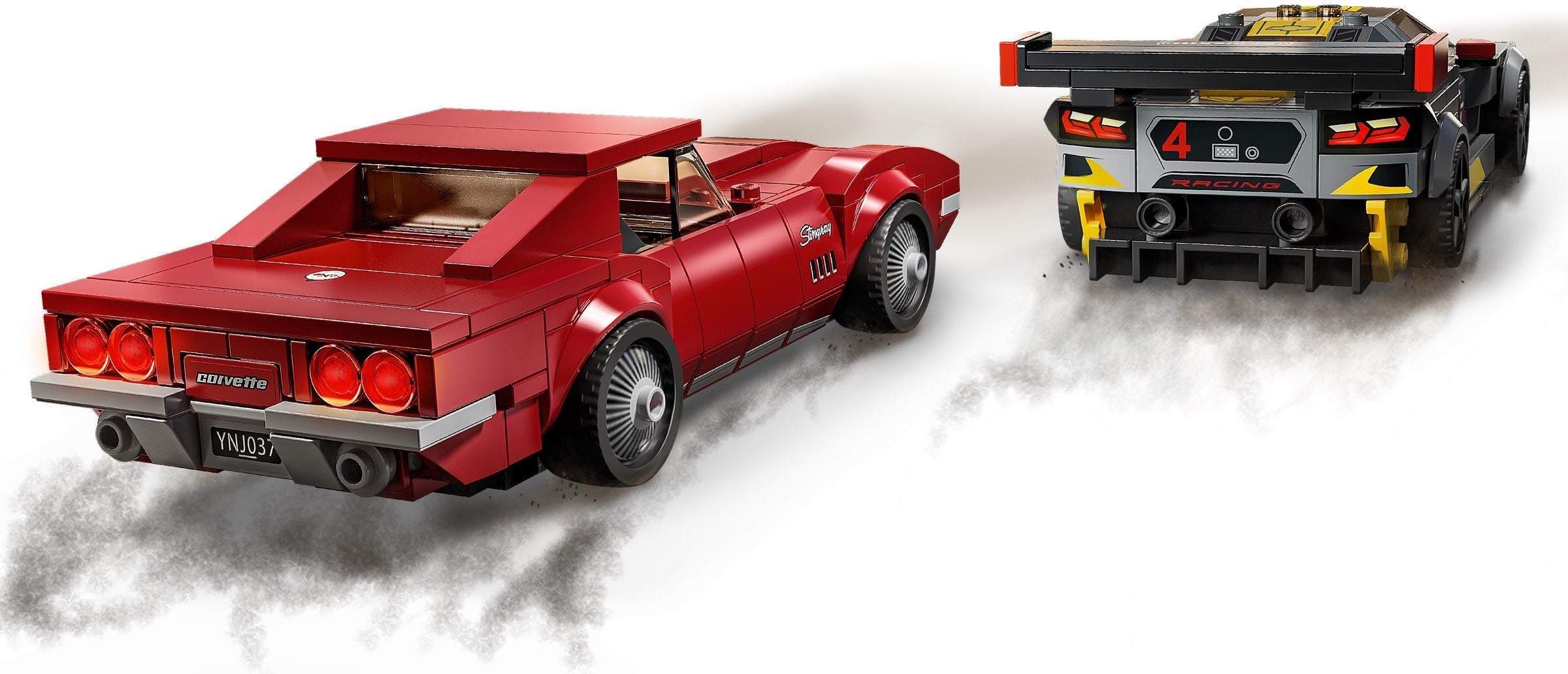 Chevrolet Corvette C8.R Race Car and 1968 Chevrolet Corvette 76903 | Speed Champions | LEGO – image 6