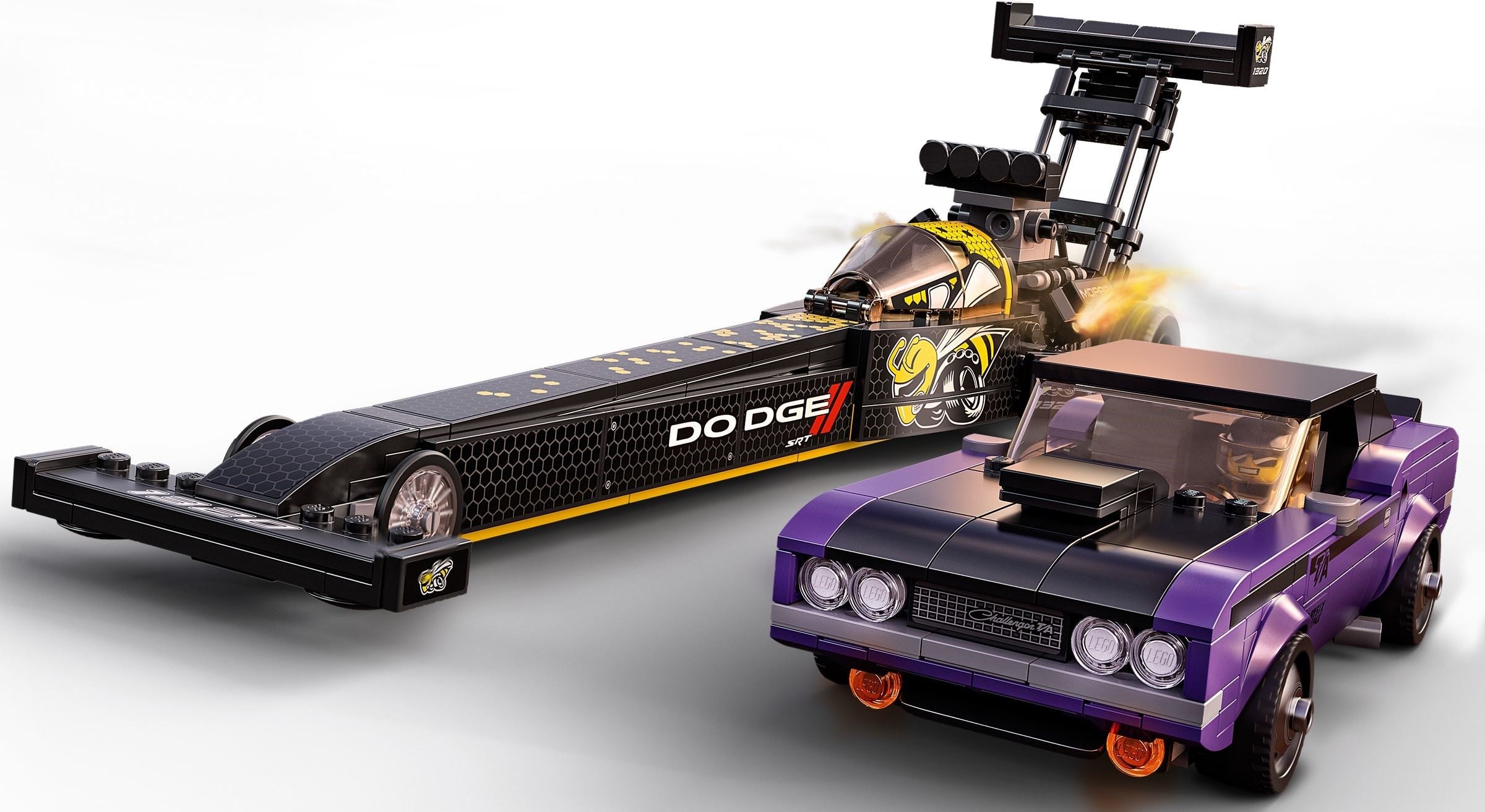Mopar Dodge//SRT Top Fuel Dragster and 1970 Dodge Challenger T/A 76904 | Speed Champions | LEGO – image 5