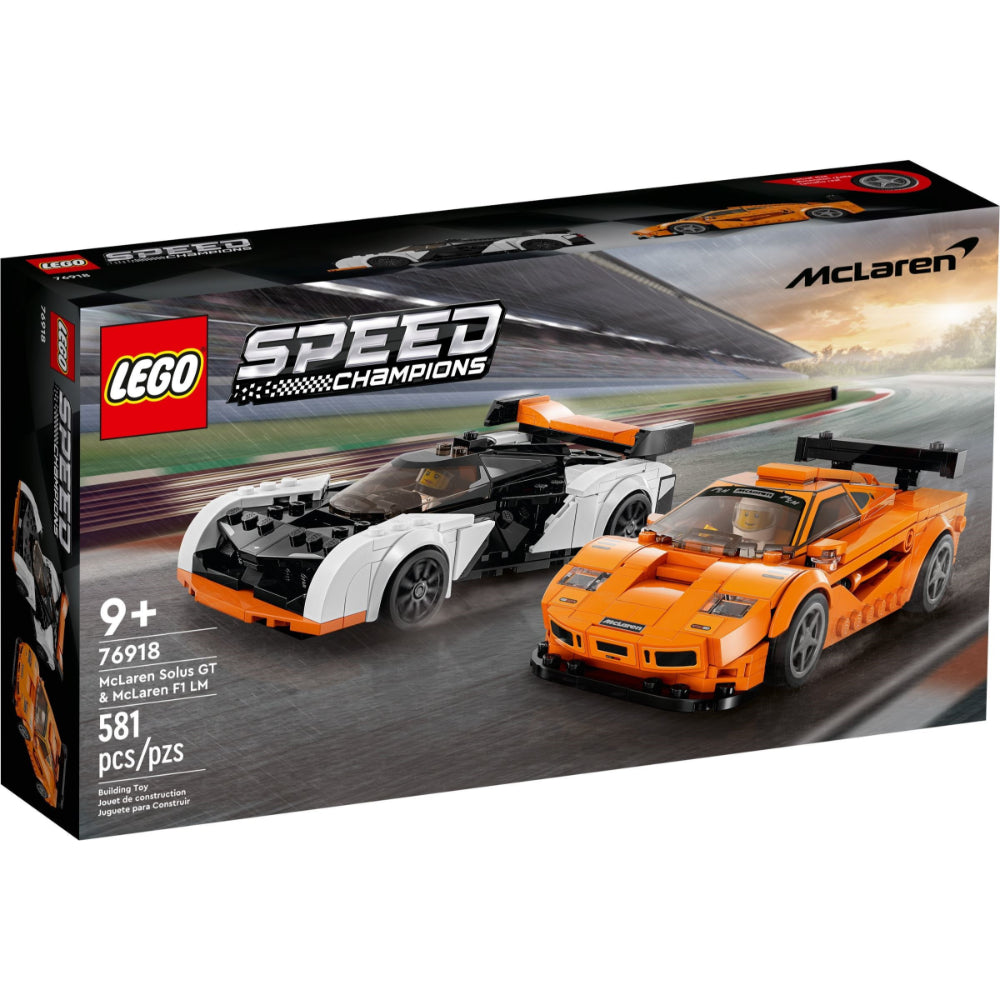 McLaren Solus GT & McLaren F1 LM 76918 | Speed Champions | LEGO