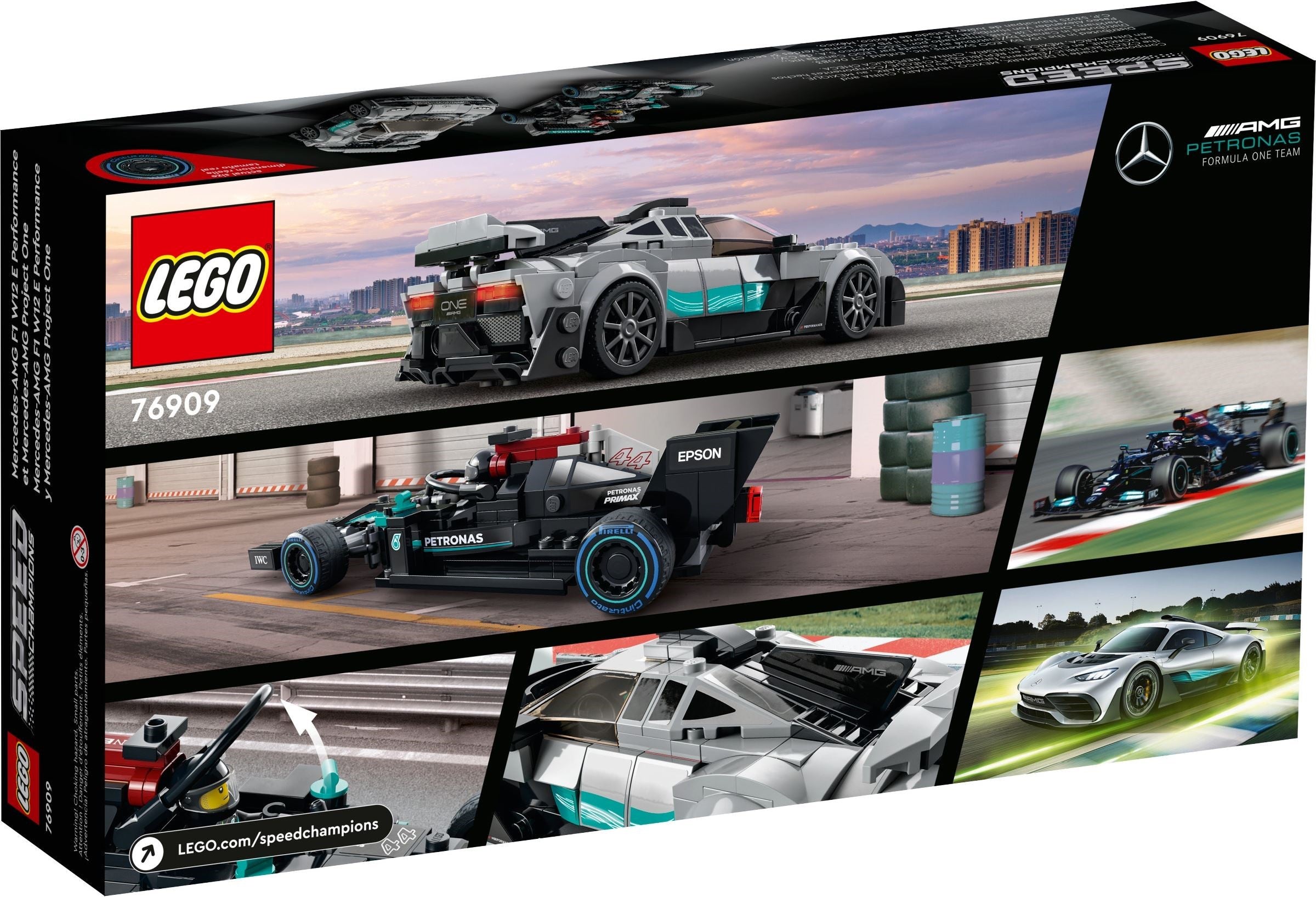 Mercedes-AMG F1 W12 E Performance & Mercedes-AMG Project One 76909 | Speed Champions | LEGO – image 9