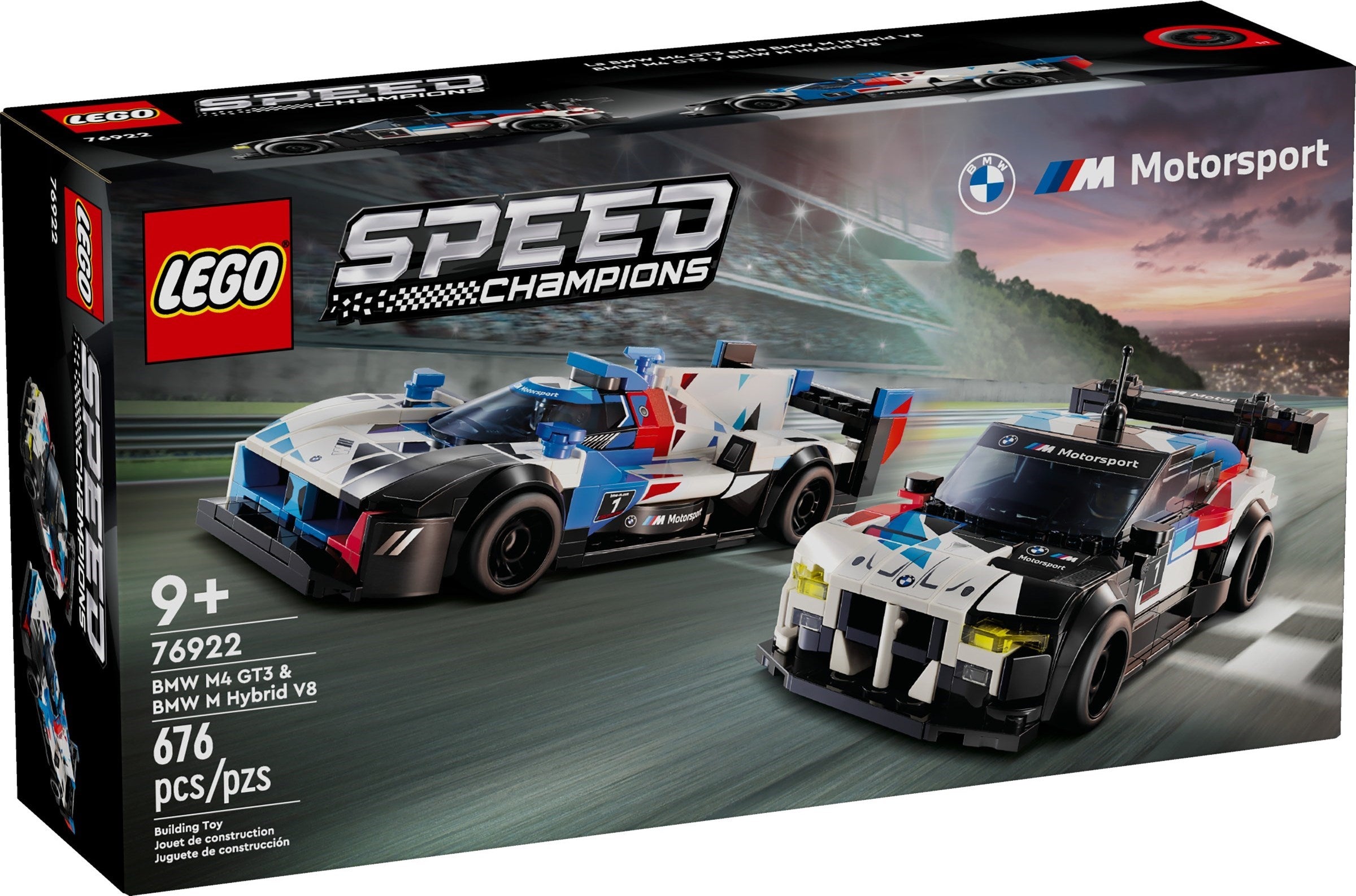BMW M4 GT3 & BMW M Hybrid V8 76922 | Speed Champions | LEGO – image 2