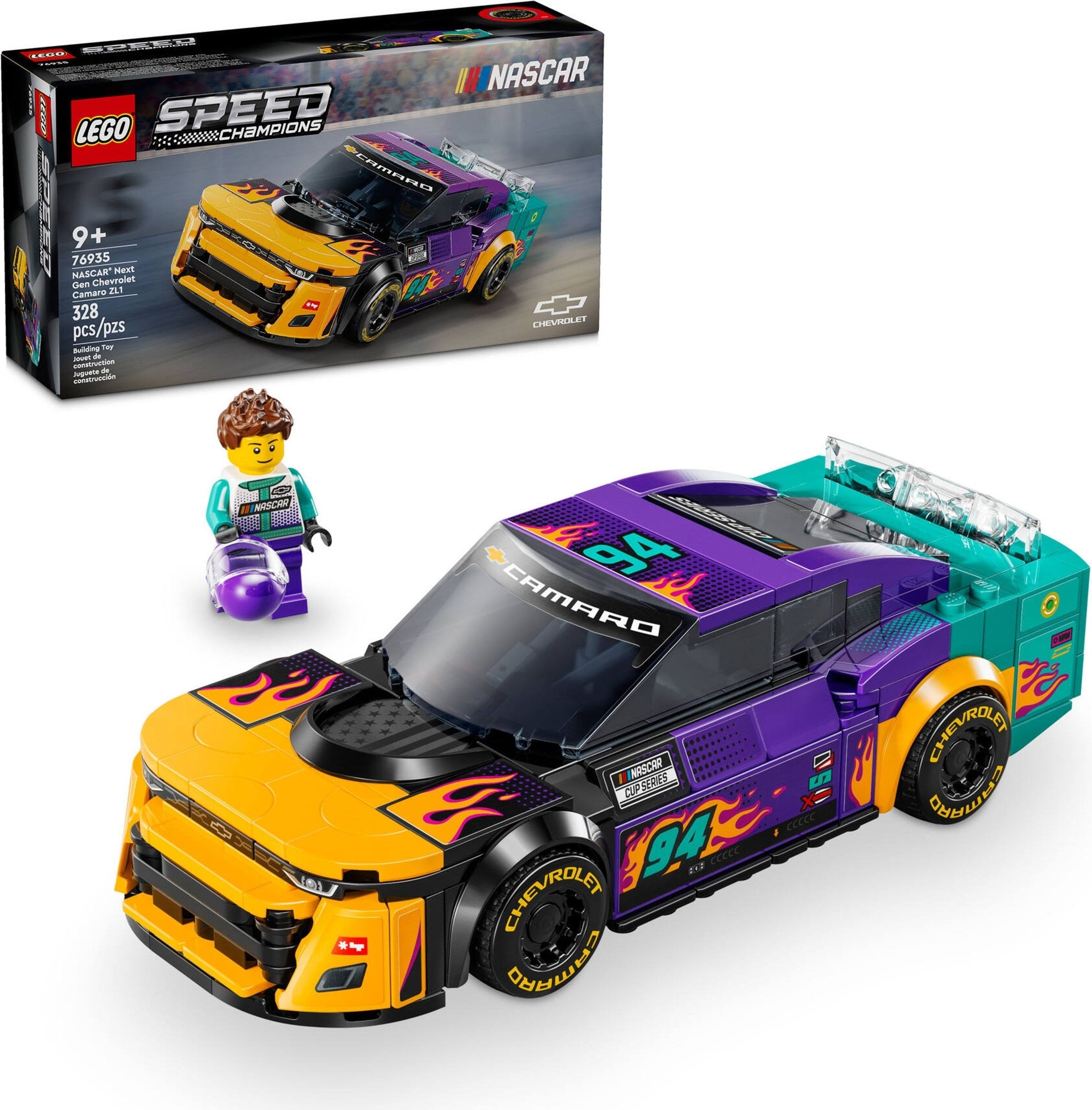NASCAR Next Gen Chevrolet Camaro ZL1 76935 | Speed Champions | LEGO – image 3
