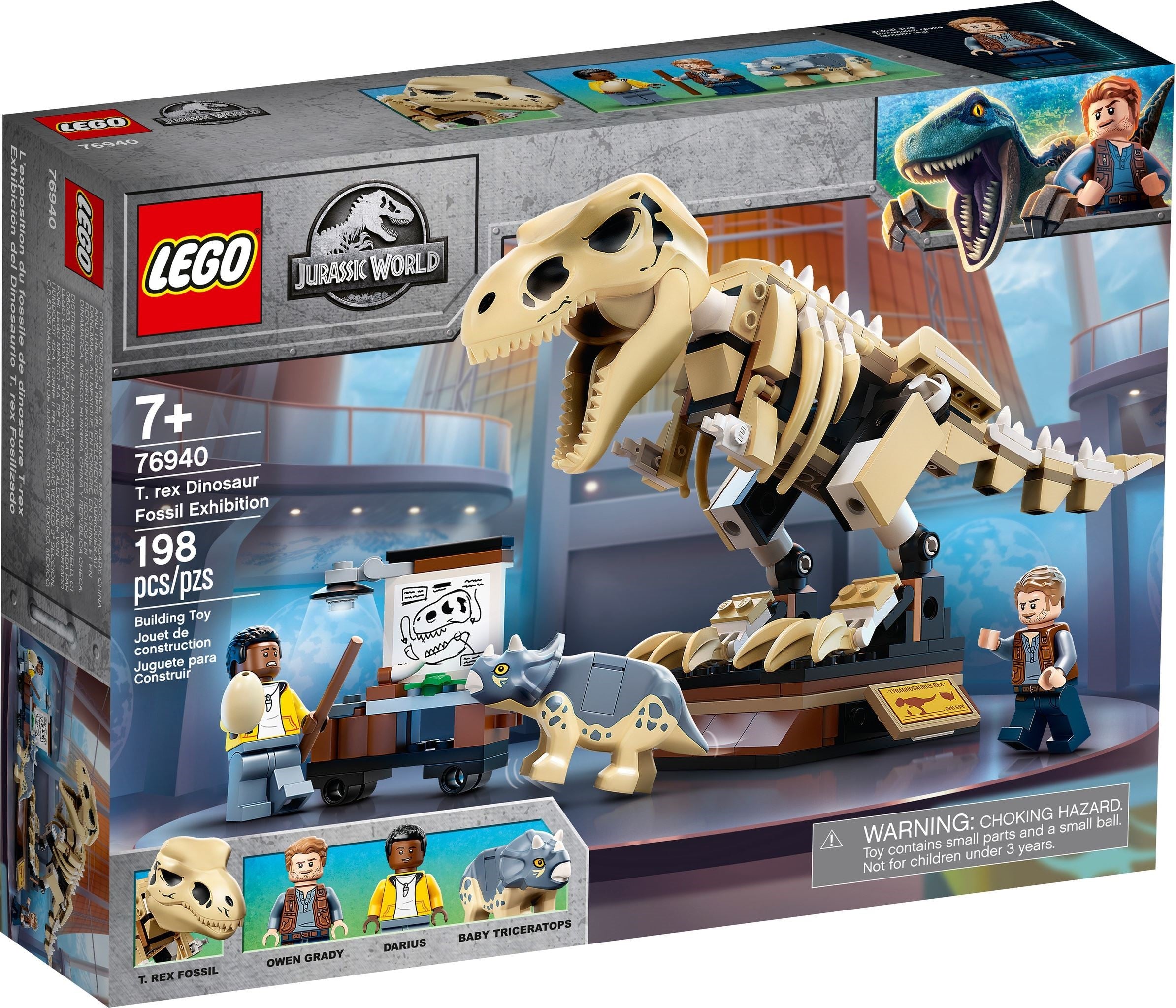 T. rex Dinosaur Fossil Exhibition 76940 | Jurassic World | LEGO – image 2