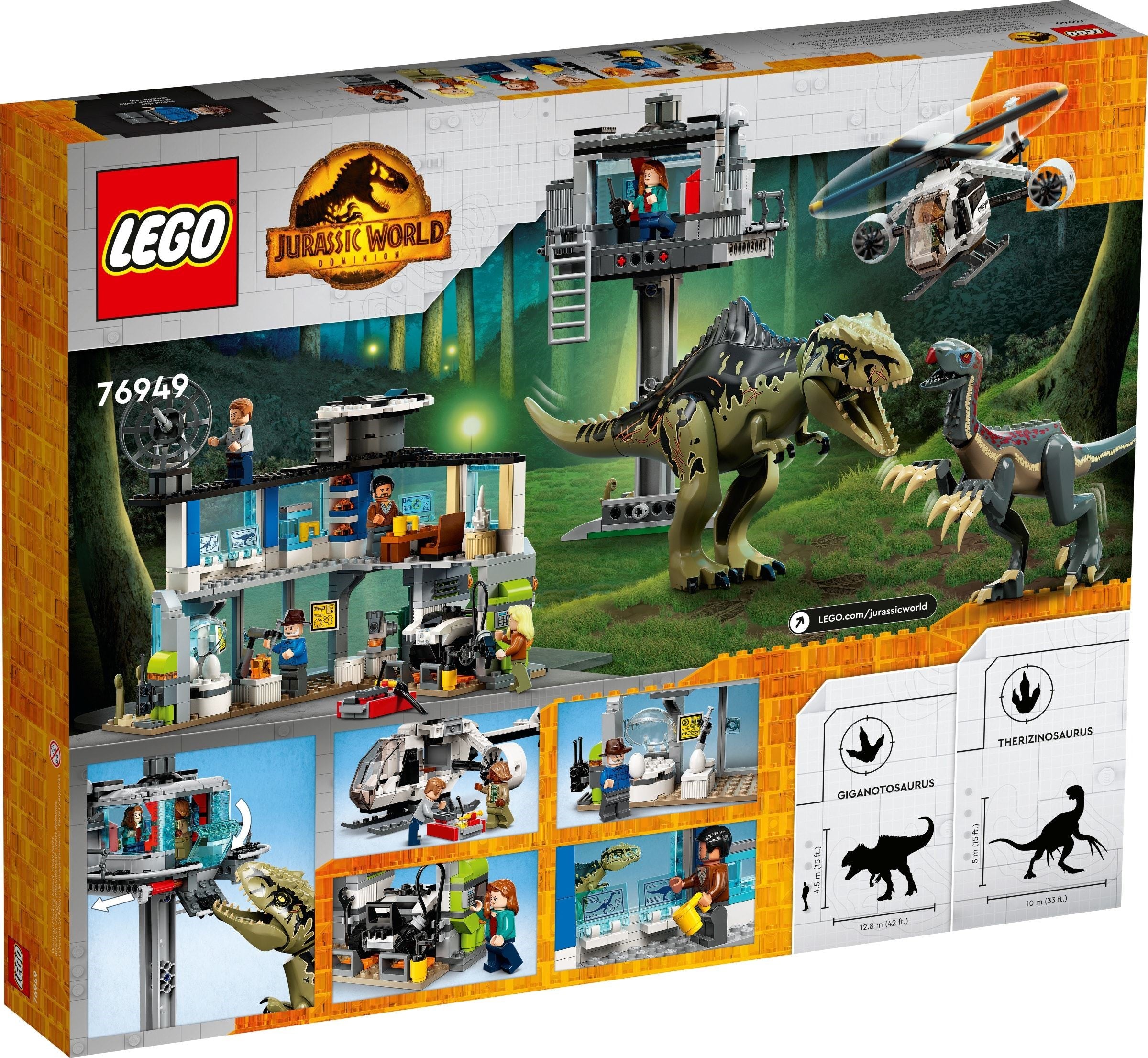 Giganotosaurus & Therizinosaurus Attack 76949 | Jurassic World | LEGO – image 11