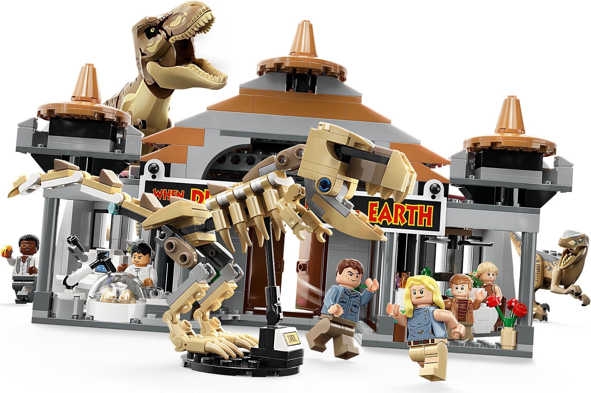 Visitor Centre: T. rex & Raptor Attack 76961 | Jurassic World | LEGO – image 3