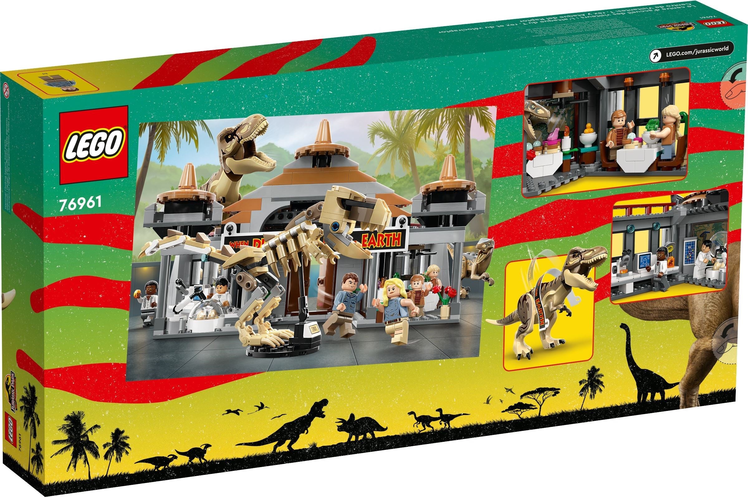 Visitor Centre: T. rex & Raptor Attack 76961 | Jurassic World | LEGO – image 6