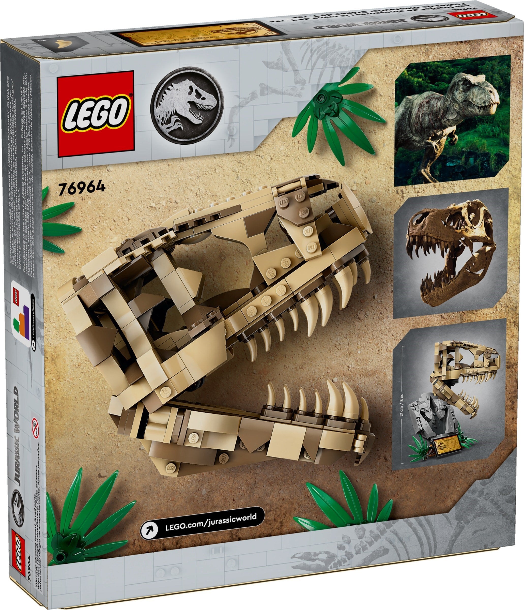 Dinosaur Fossils: T. rex Skull 76964 | Jurassic World | LEGO – image 6
