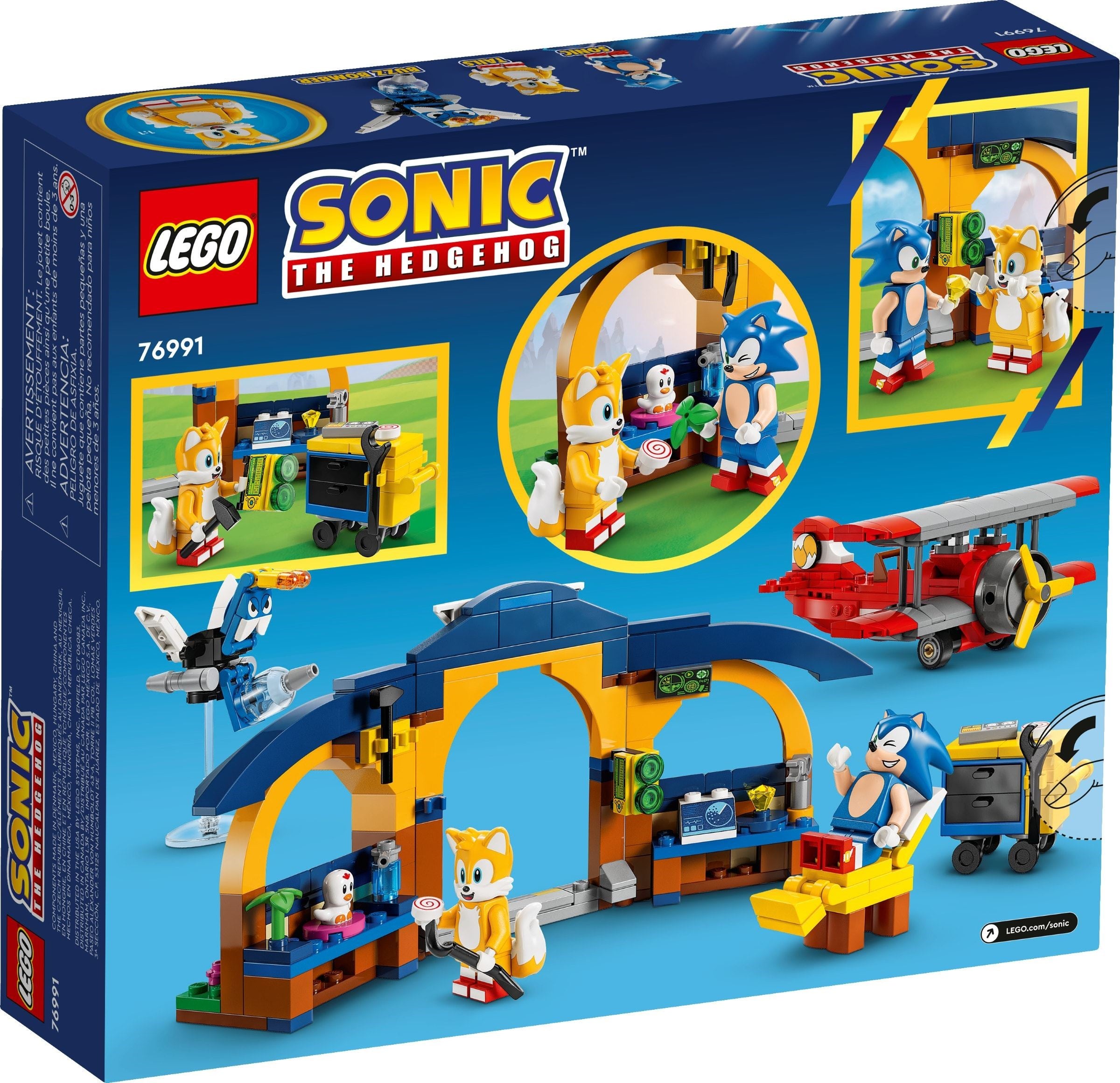 Tails' Workshop and Tornado Plane 76991 | Sonic the Hedgehog | LEGO – image 7