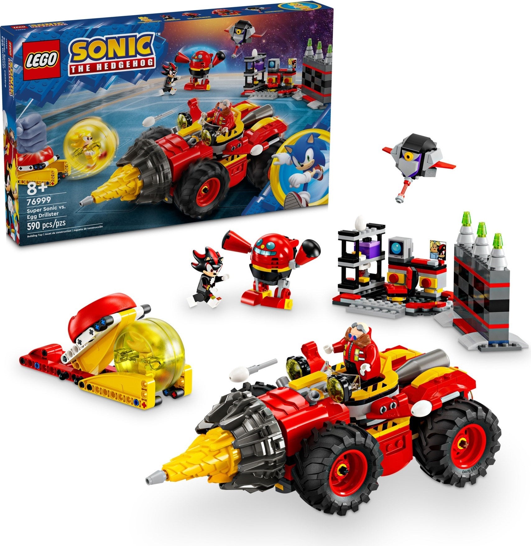 Super Sonic vs. Egg Drillster 76999 | Sonic the Hedgehog | LEGO – image 3
