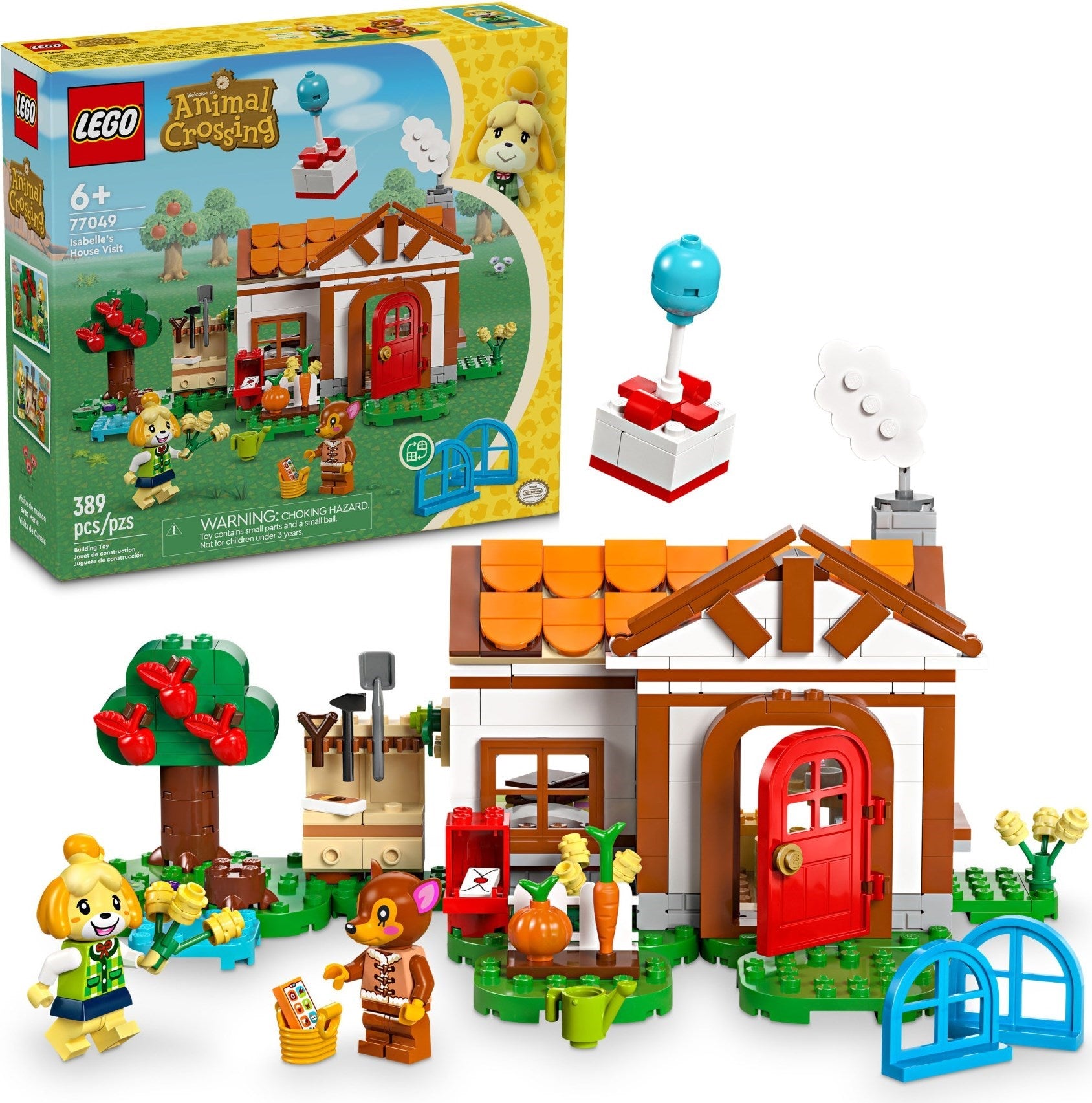 Isabelle's House Visit 77049 | Animal Crossing | LEGO – image 11