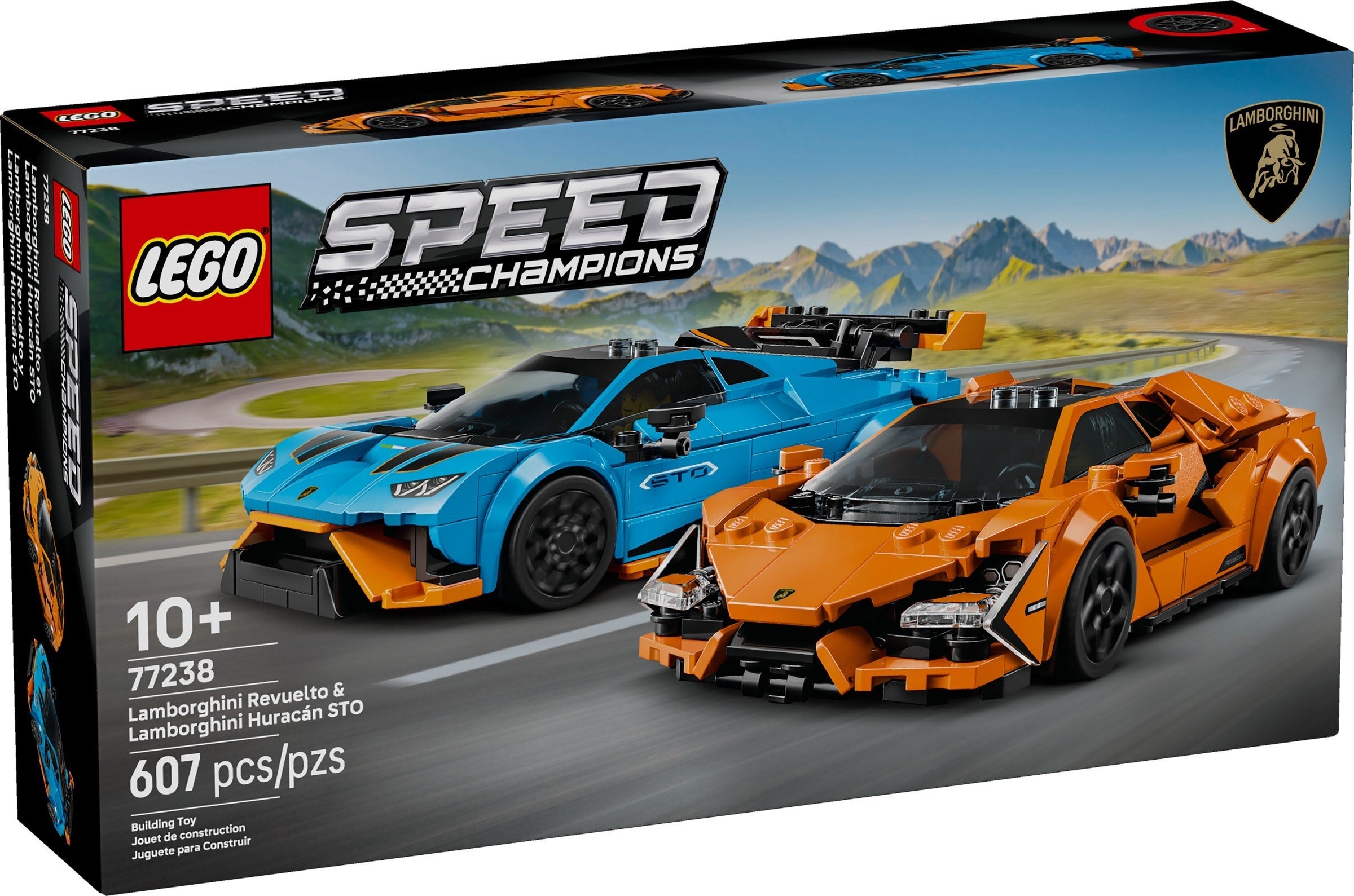 Lamborghini Revuelto & Lamborghini Huracan 77238 | Speed Champions New Release | LEGO
