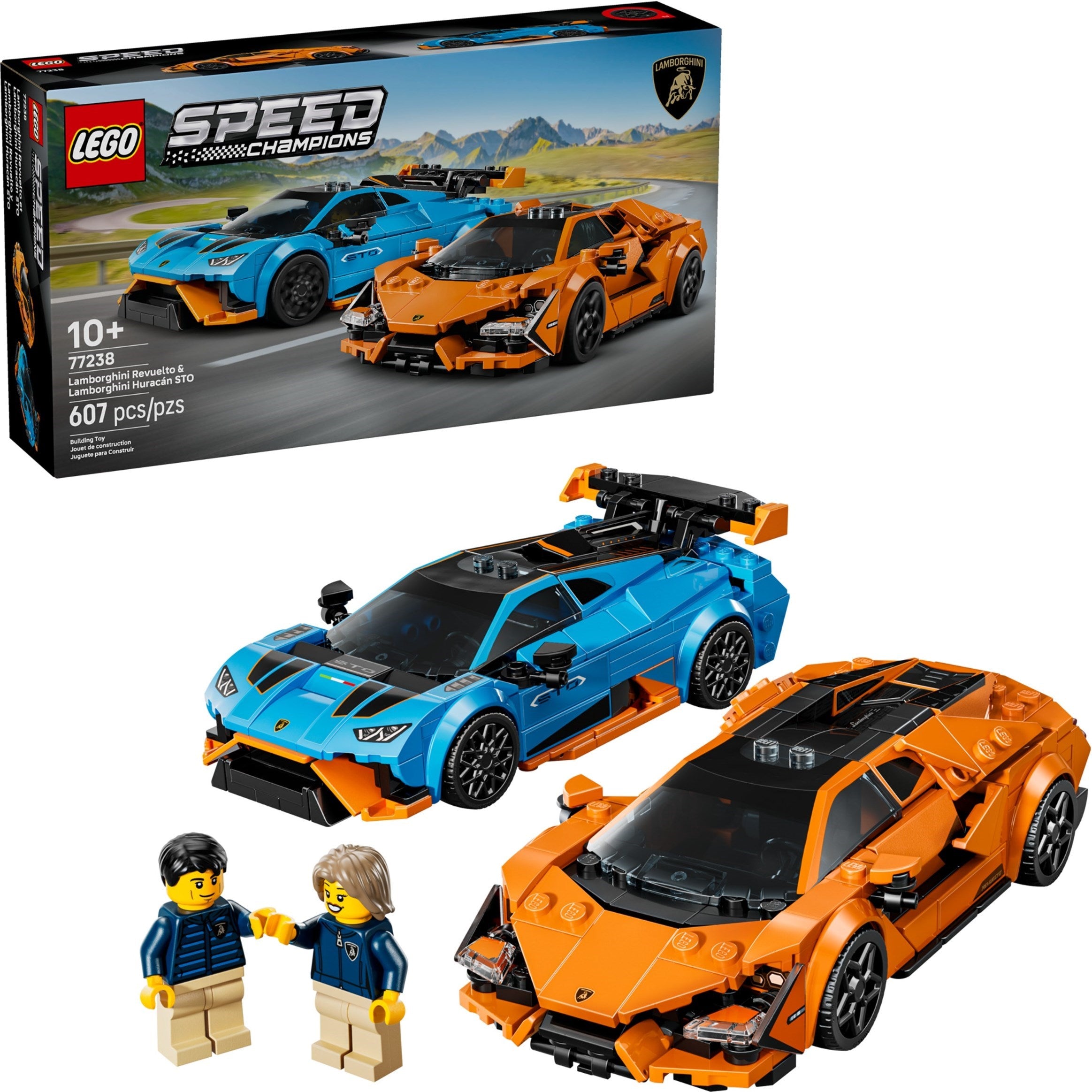 Lamborghini Revuelto & Lamborghini Huracan 77238 | Speed Champions New Release | LEGO
