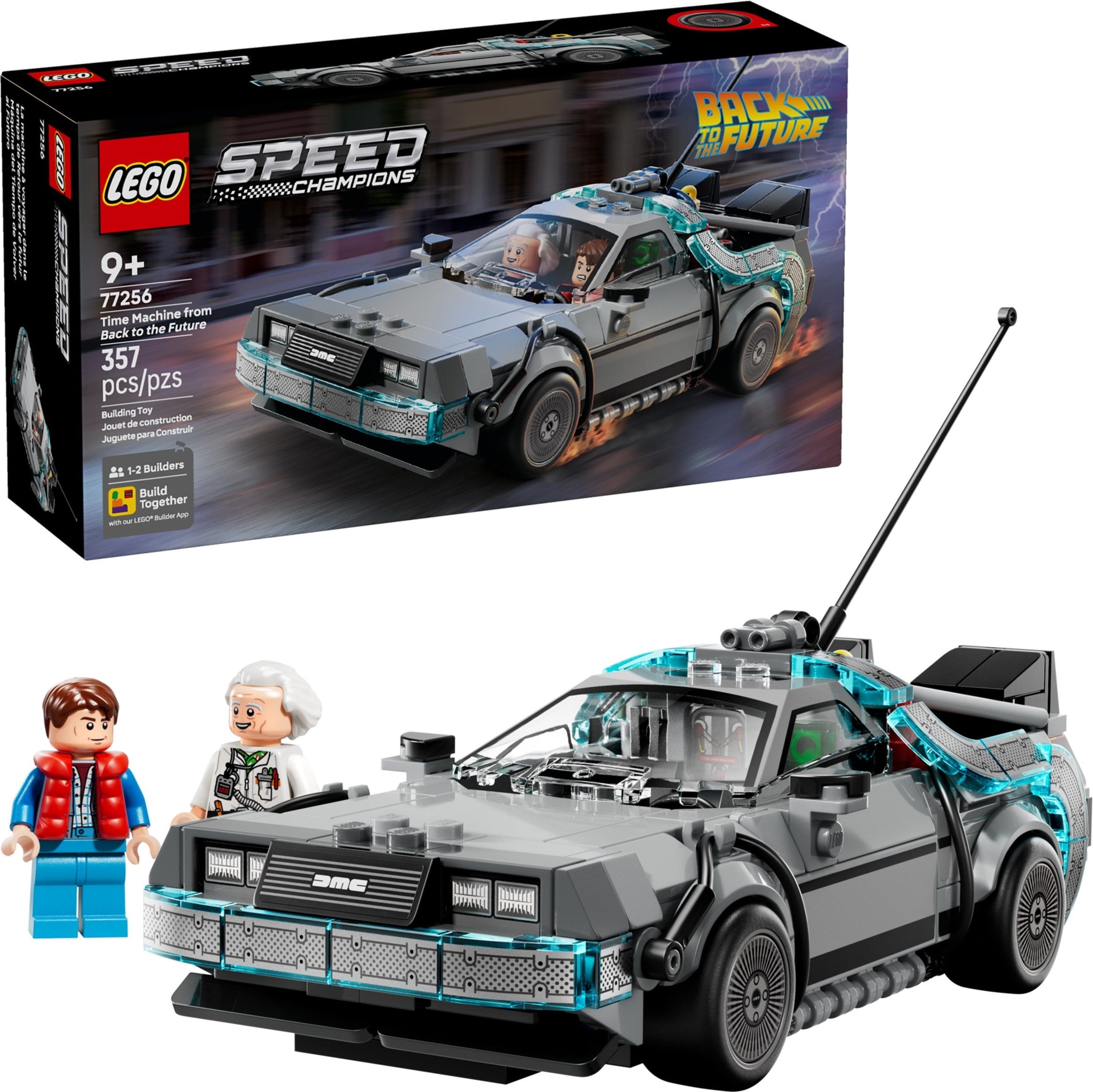 Time Machine from Back to the Future 77256 | Speed Champions | LEGO – image 3