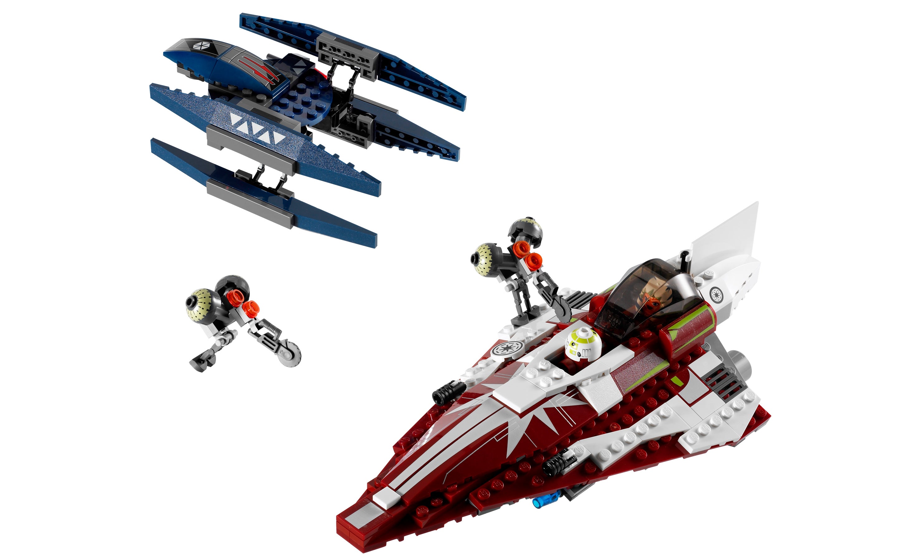 Ahsoka's Starfighter and Vulture Droid 7751 | Star Wars | LEGO – image 3