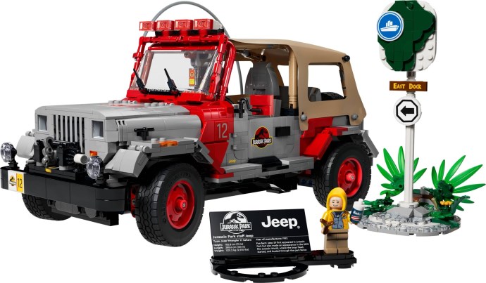 Jurassic Park Jeep Wrangler 77984 | Jurassic World | LEGO