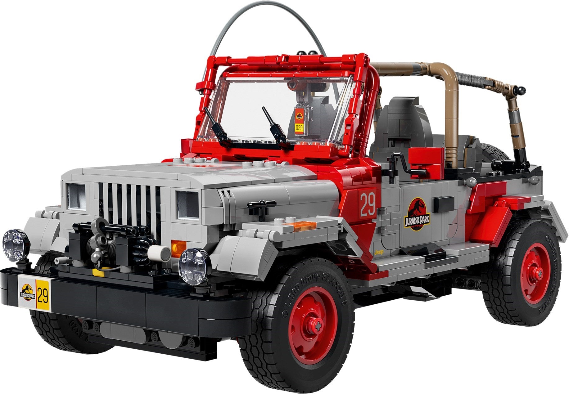 Jurassic Park Jeep Wrangler 77984 | Jurassic World | LEGO (image 26)