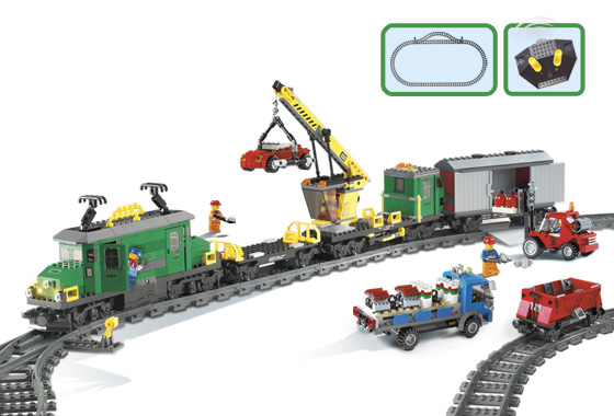 Cargo Train Deluxe 7898 | City | LEGO