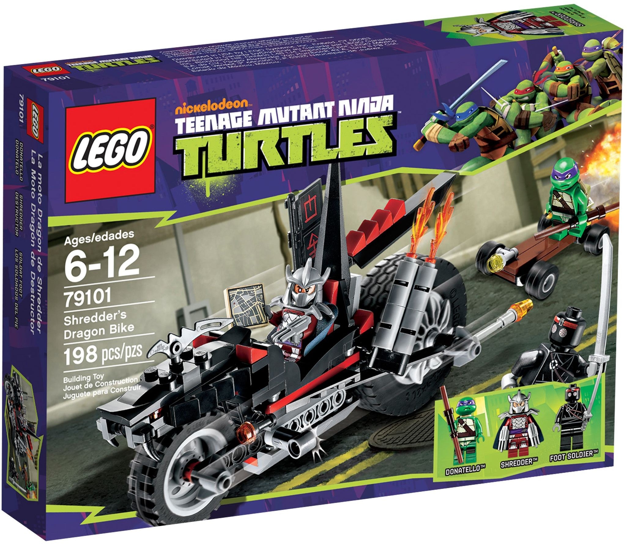Shredder's Dragon Bike 79101 | Teenage Mutant Ninja Turtles | LEGO – image 2